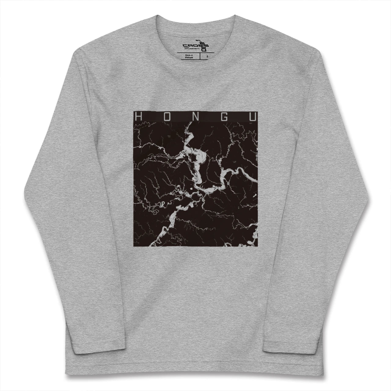 【本宮(和歌山県)】地図柄ロングスリーブTシャツ