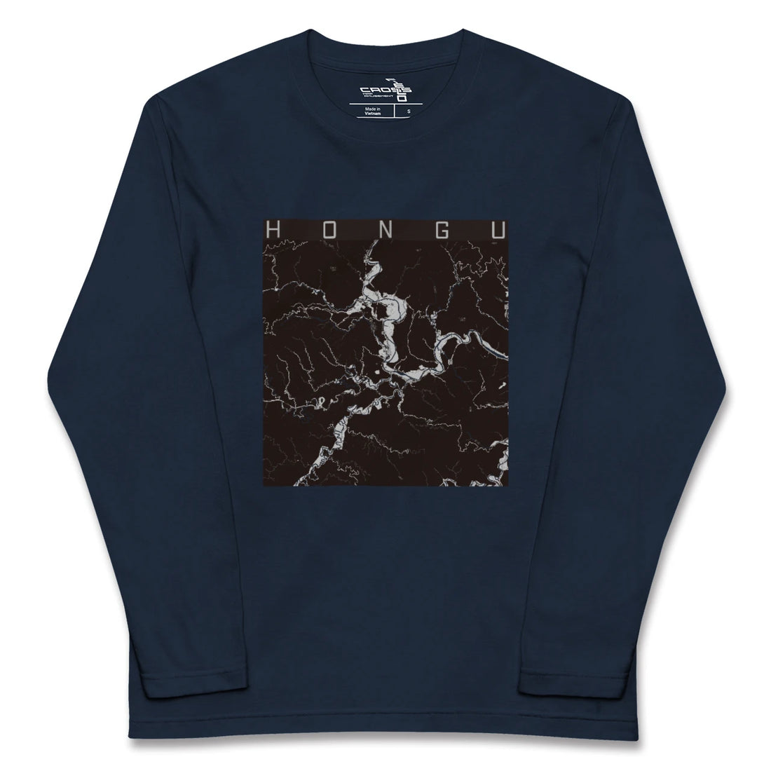 【本宮(和歌山県)】地図柄ロングスリーブTシャツ