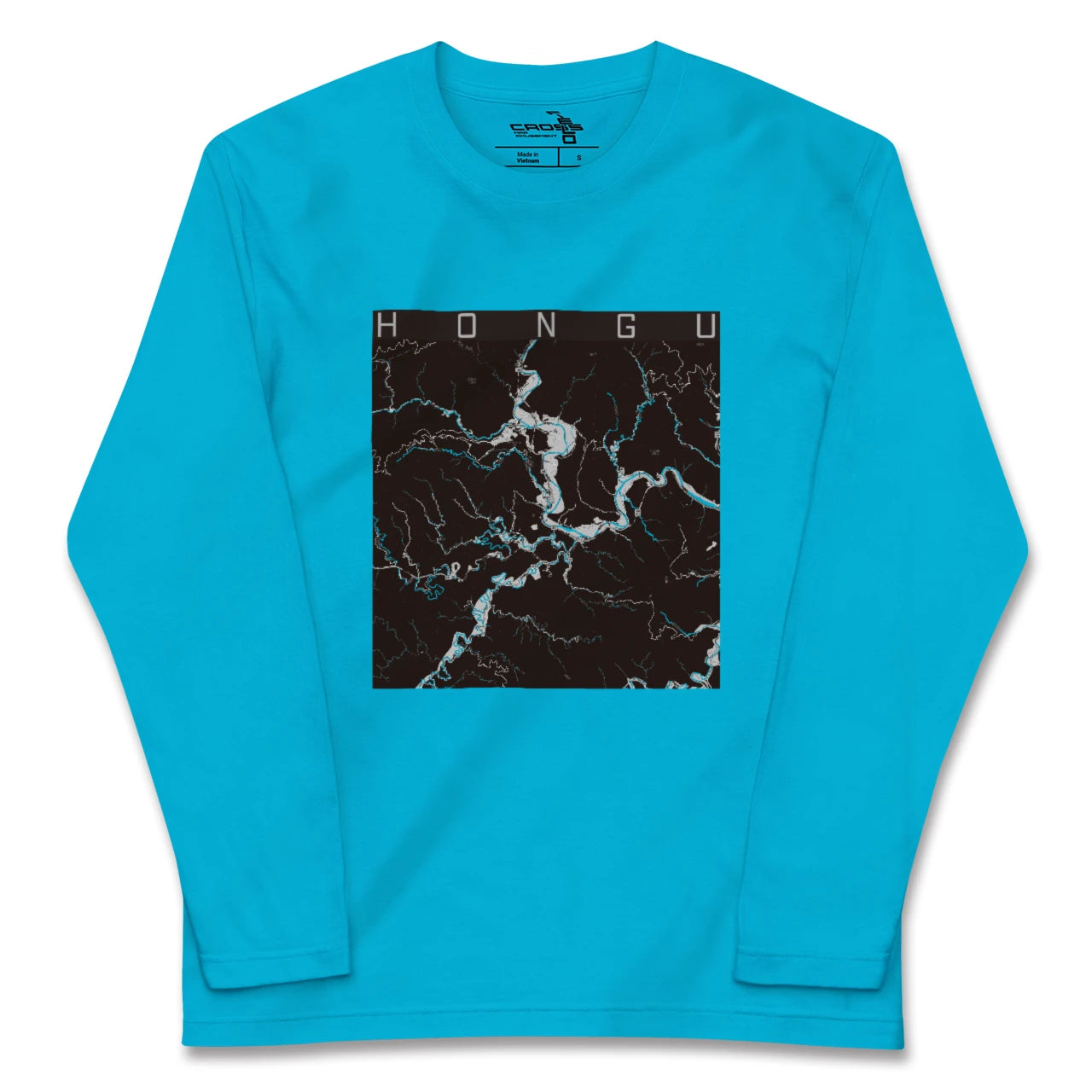 【本宮(和歌山県)】地図柄ロングスリーブTシャツ