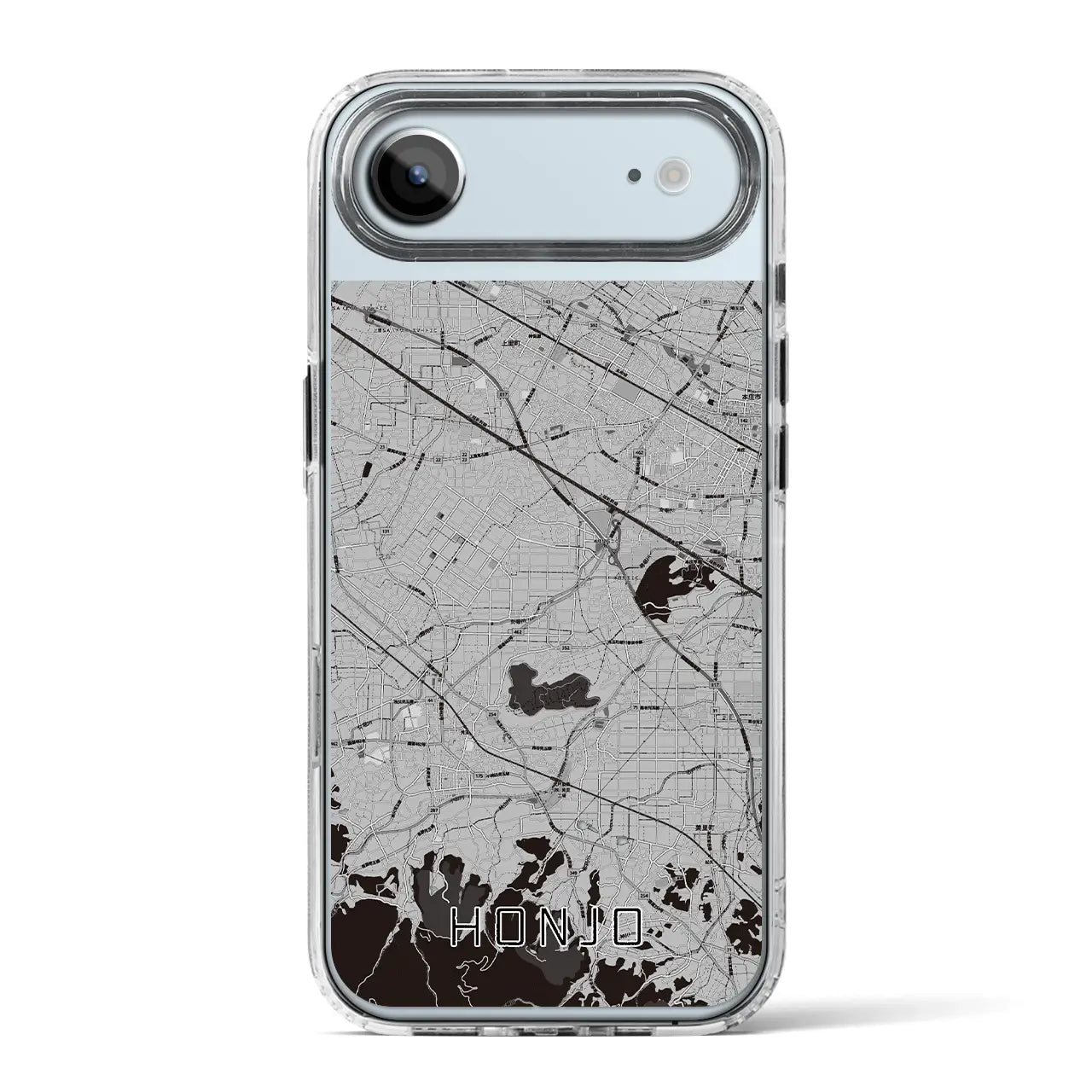 【本庄(埼玉県)】地図柄iPhoneケース(MagSafeタイプ)