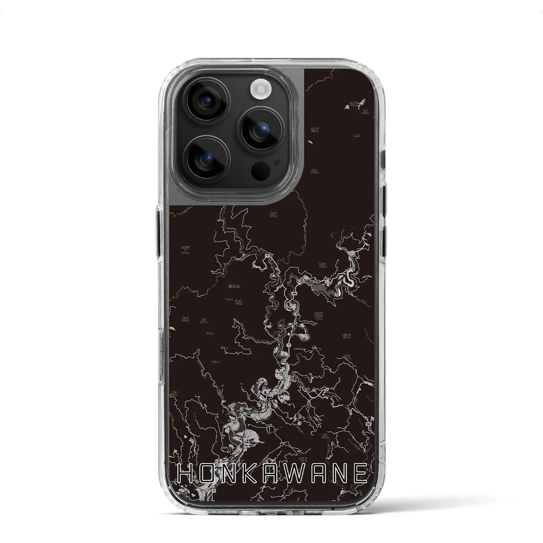 【本川根(静岡県)】地図柄iPhoneケース(MagSafeタイプ)