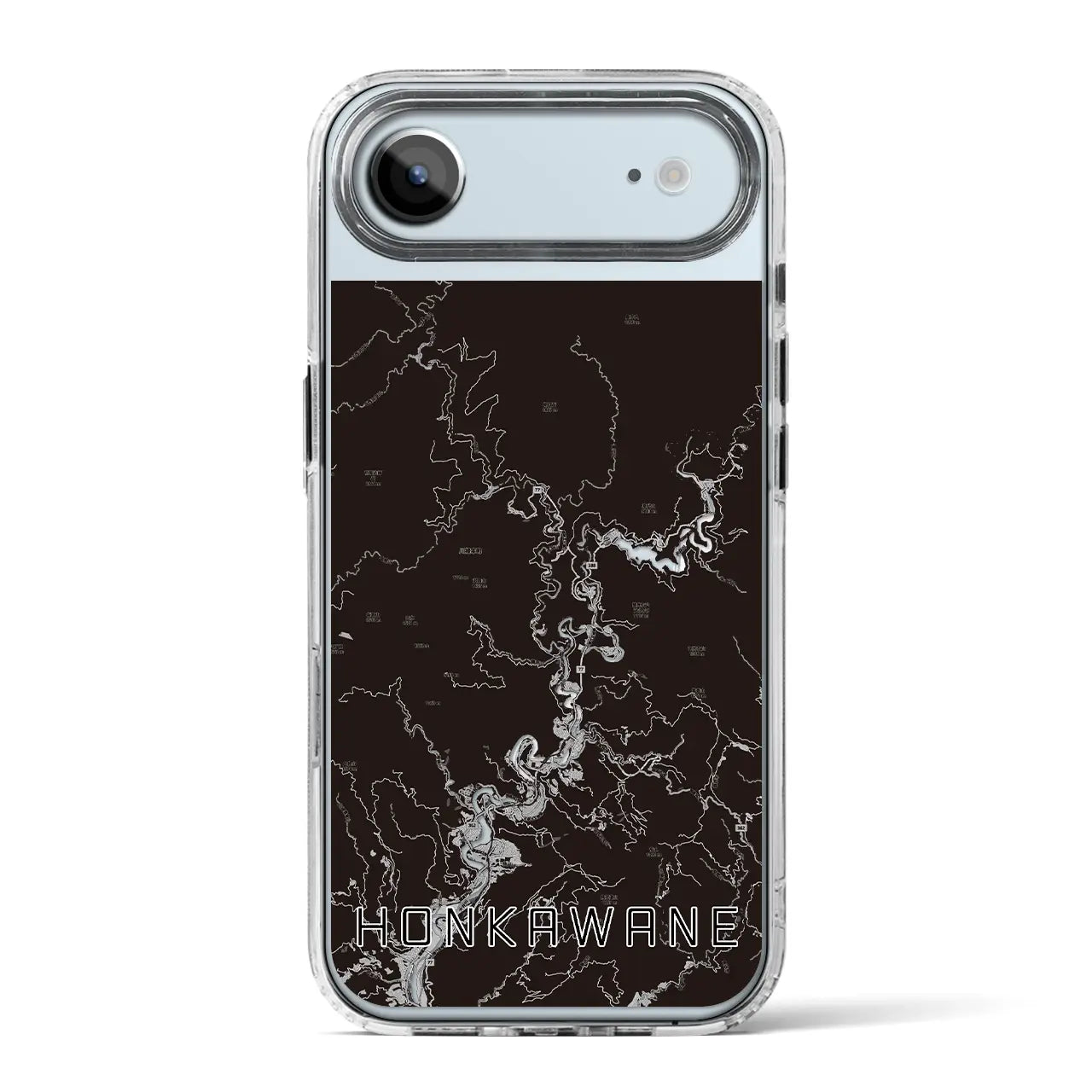 【本川根(静岡県)】地図柄iPhoneケース(MagSafeタイプ)