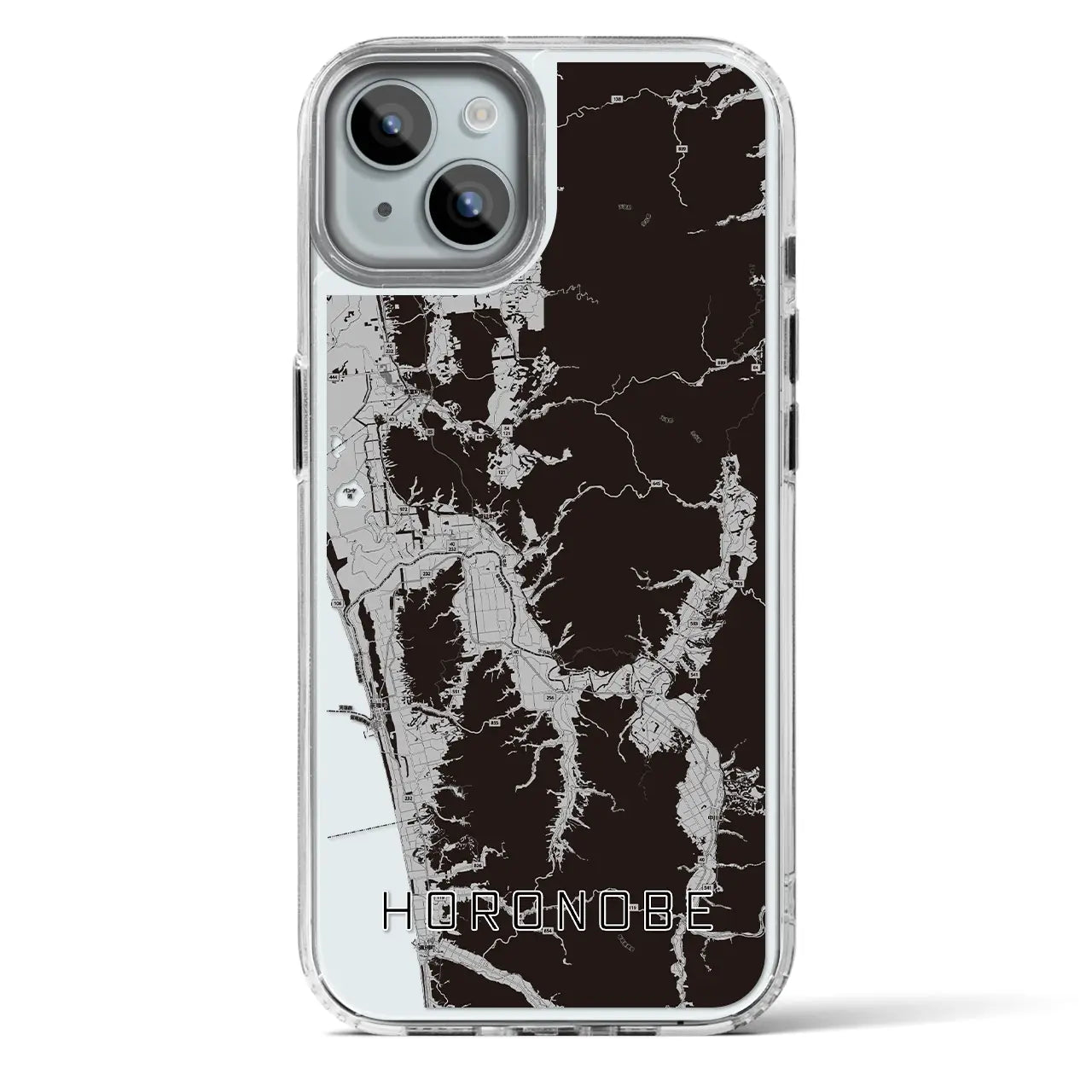 【幌延(北海道)】地図柄iPhoneケース(MagSafeタイプ)