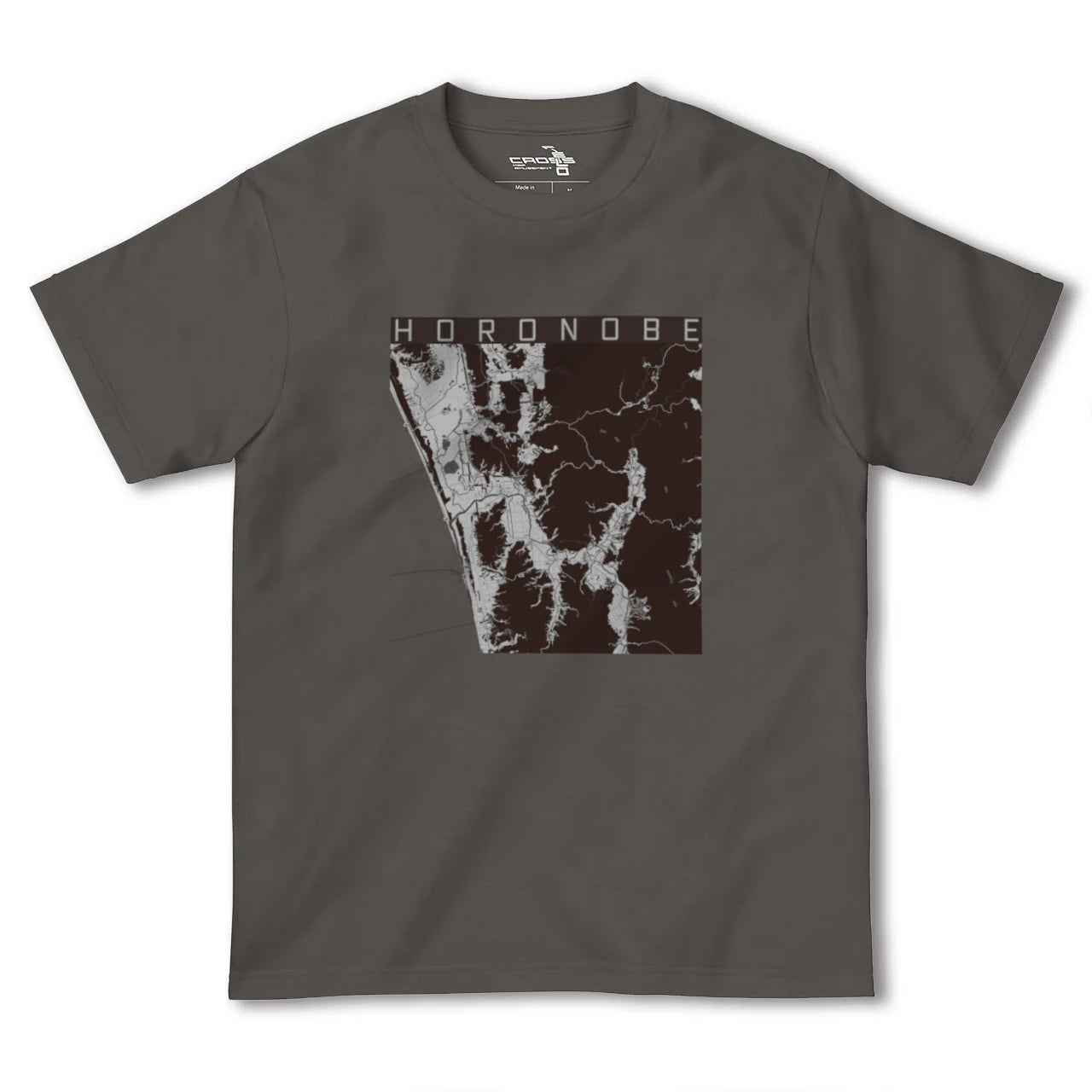 【幌延(北海道)】地図柄ヘビーウェイトTシャツ