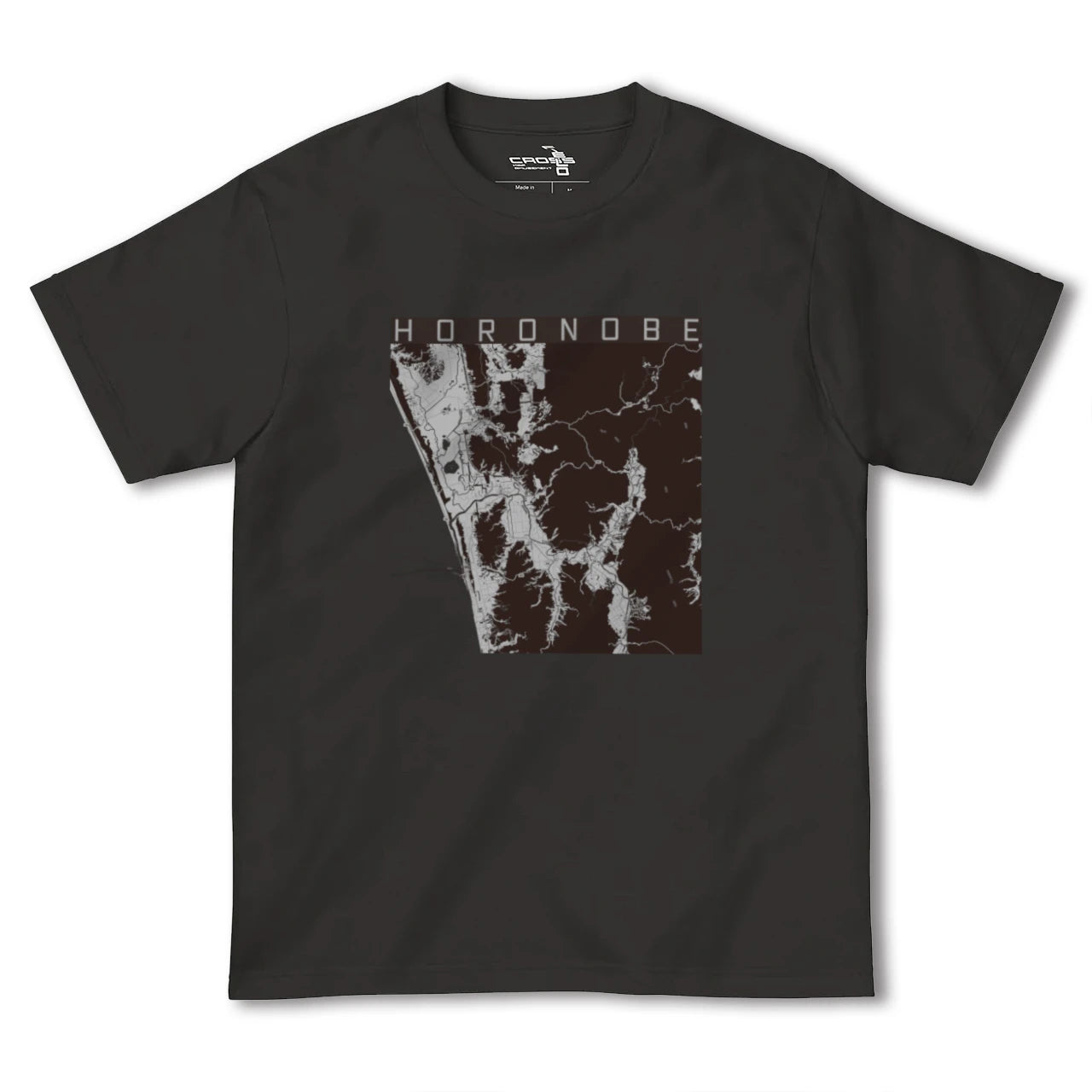 【幌延(北海道)】地図柄ヘビーウェイトTシャツ