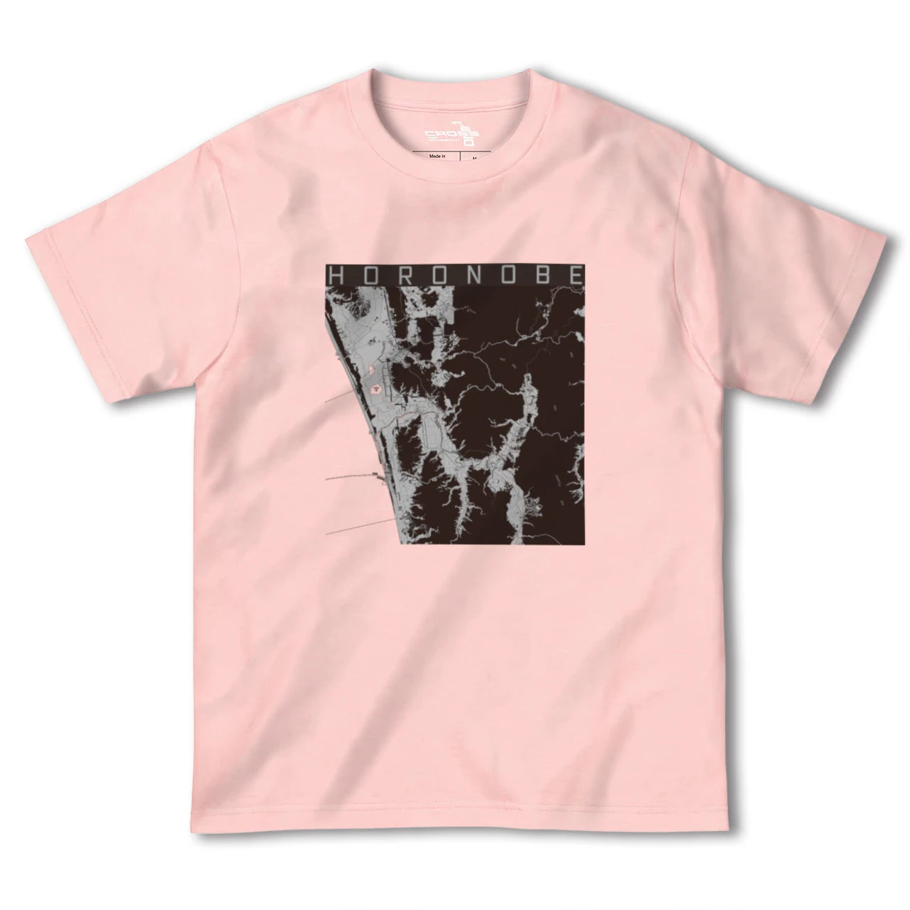 【幌延(北海道)】地図柄ヘビーウェイトTシャツ