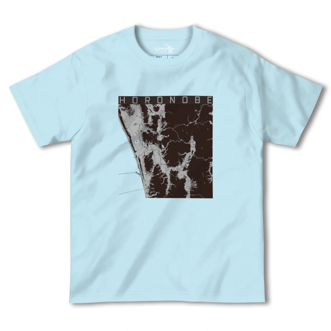 【幌延(北海道)】地図柄ヘビーウェイトTシャツ