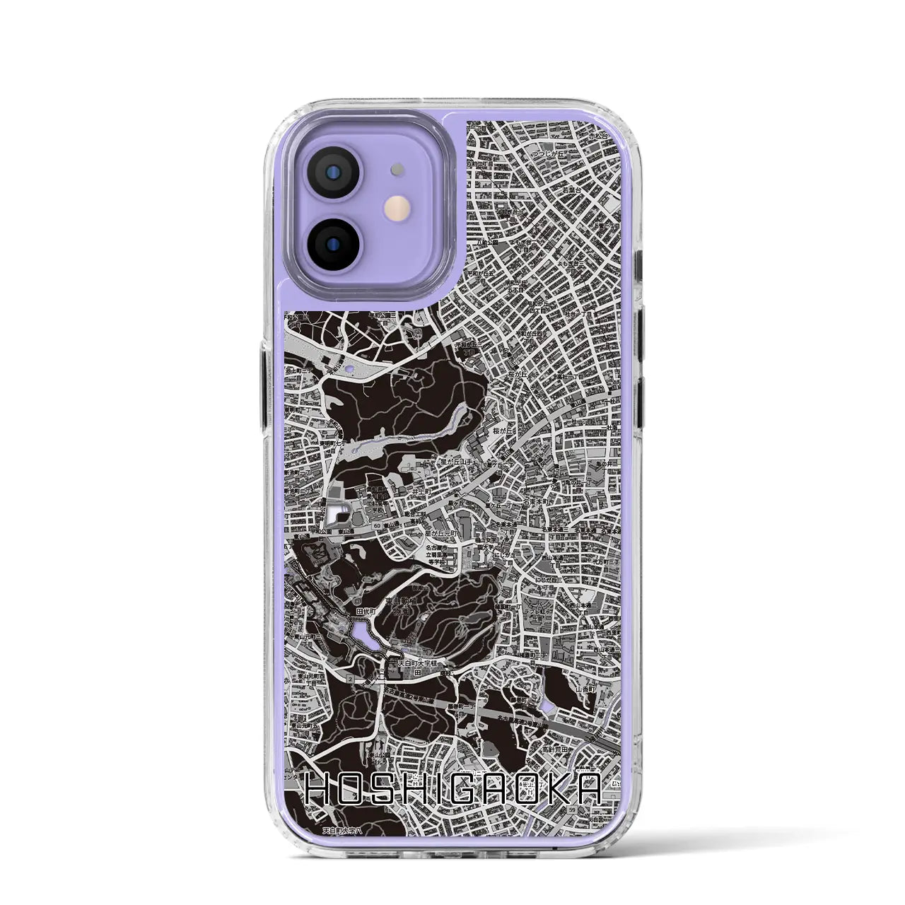 【星ヶ丘(愛知県)】地図柄iPhoneケース(MagSafeタイプ)