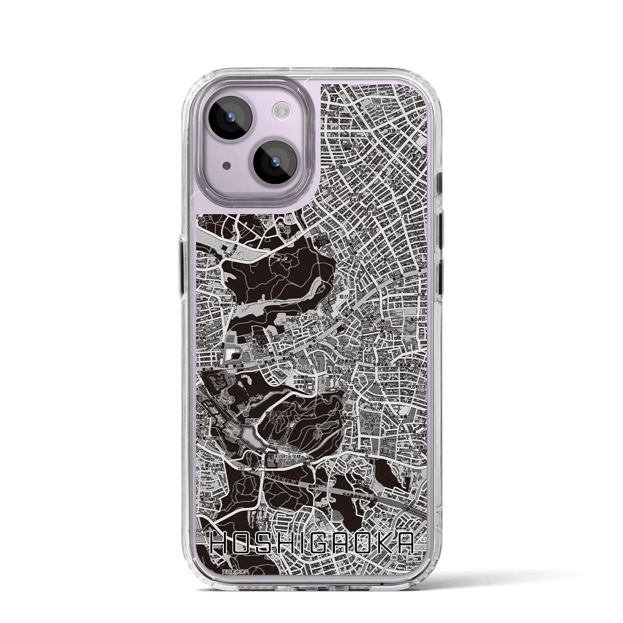 【星ヶ丘(愛知県)】地図柄iPhoneケース(MagSafeタイプ)