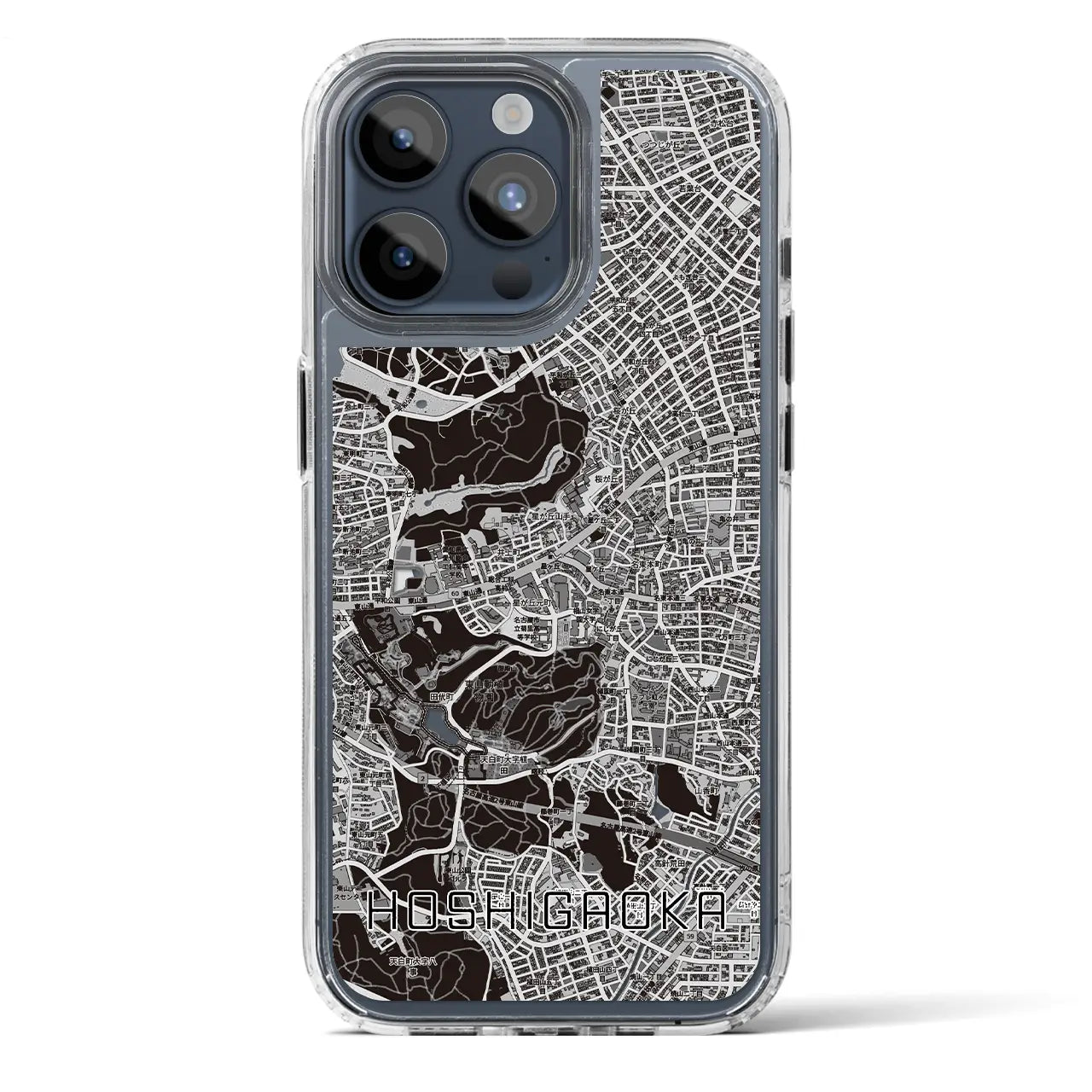 【星ヶ丘(愛知県)】地図柄iPhoneケース(MagSafeタイプ)