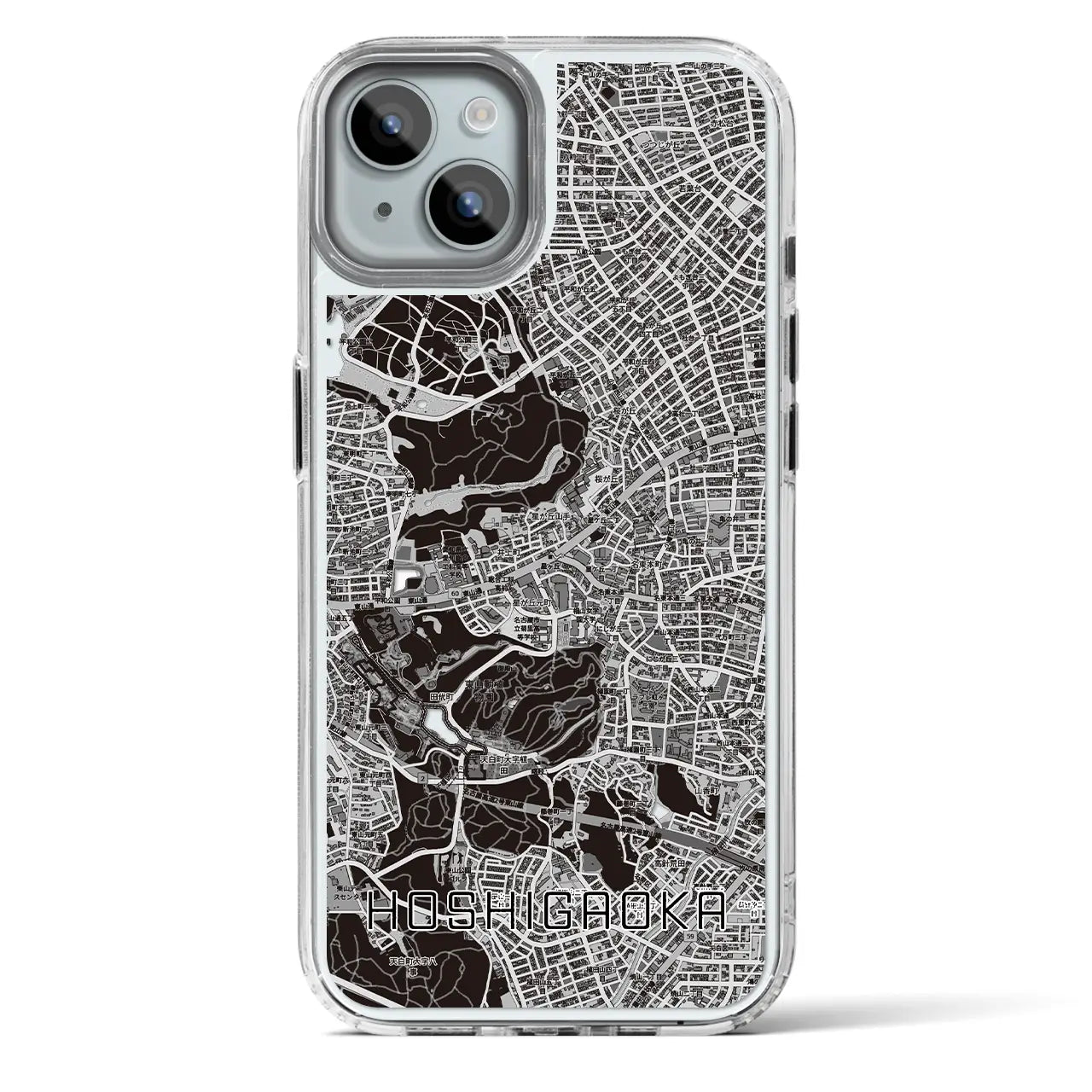 【星ヶ丘(愛知県)】地図柄iPhoneケース(MagSafeタイプ)