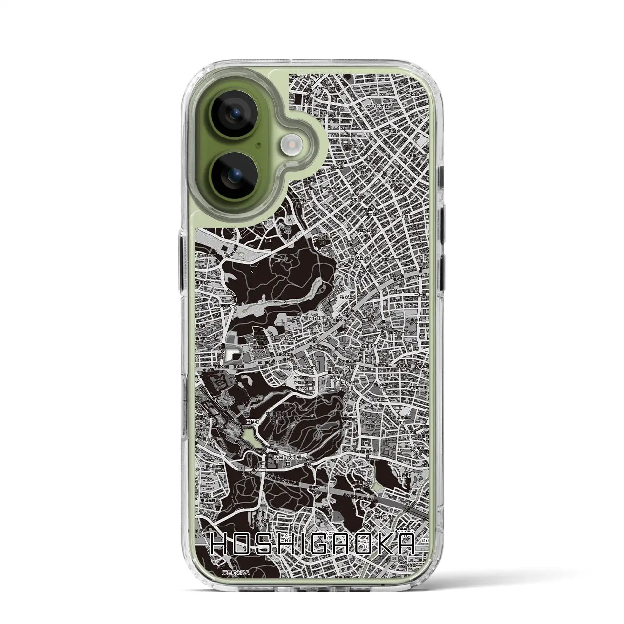 【星ヶ丘(愛知県)】地図柄iPhoneケース(MagSafeタイプ)