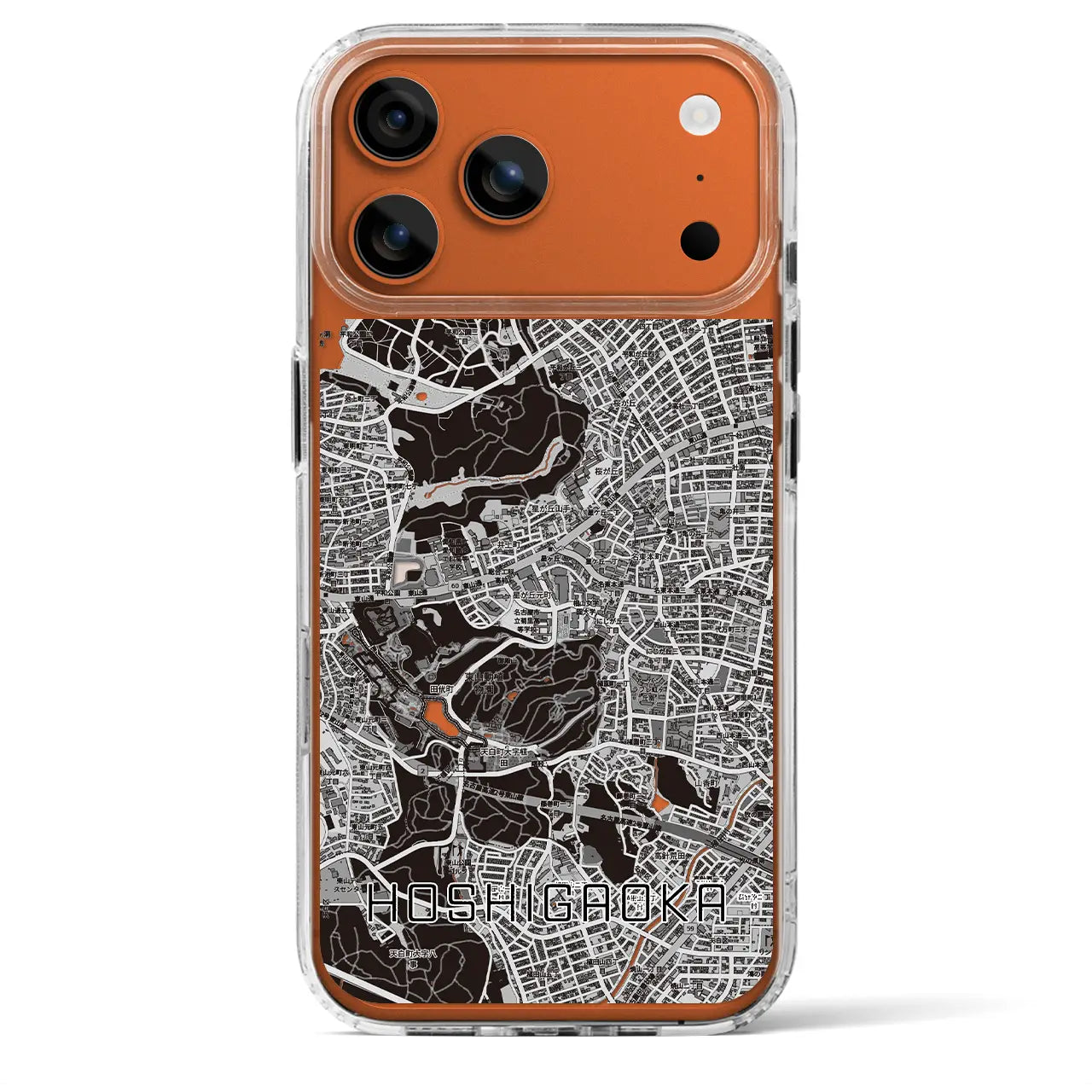 【星ヶ丘(愛知県)】地図柄iPhoneケース(MagSafeタイプ)