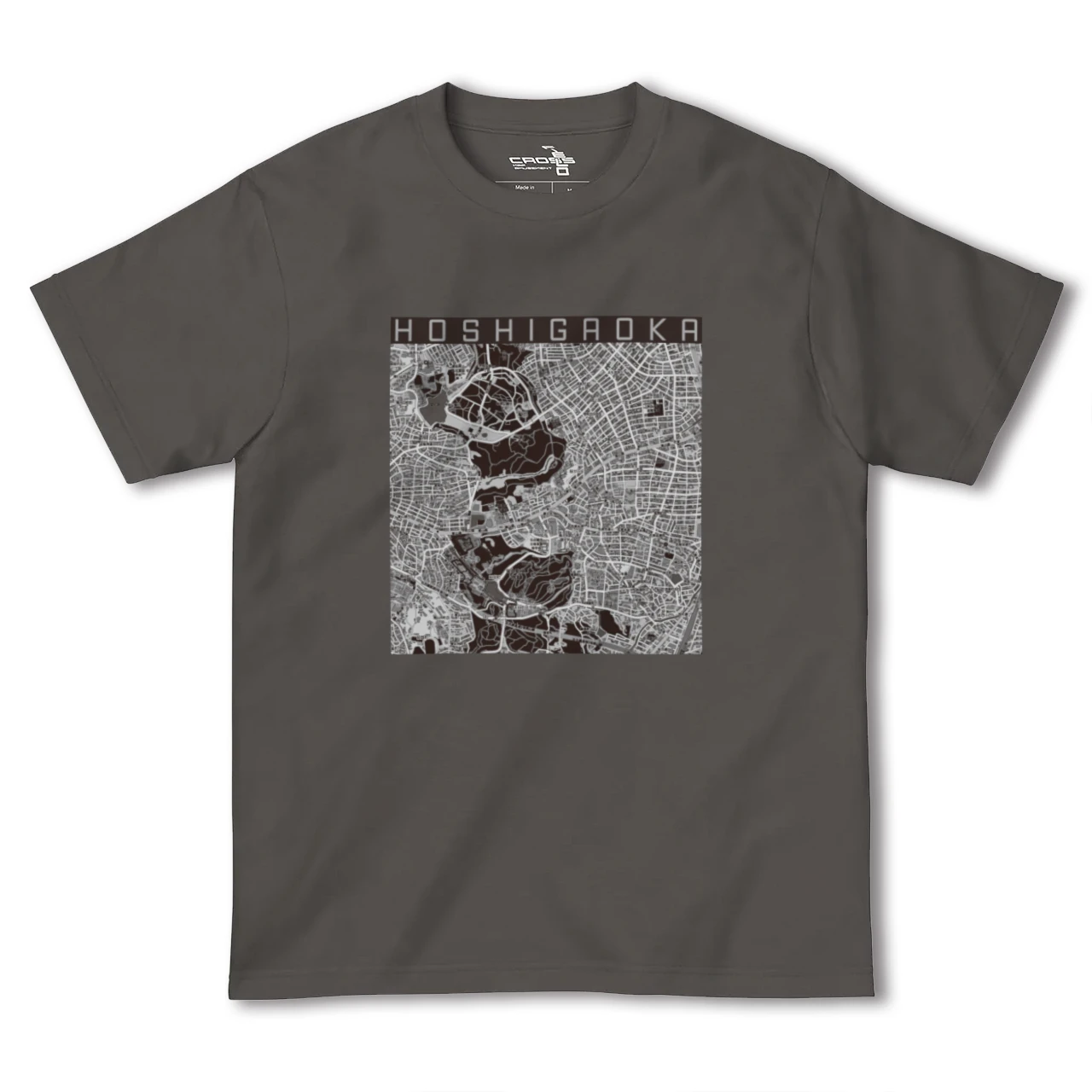 【星ヶ丘(愛知県)】地図柄ヘビーウェイトTシャツ