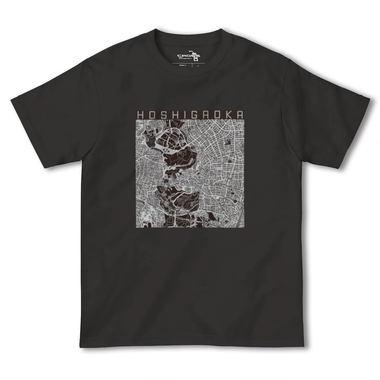 【星ヶ丘(愛知県)】地図柄ヘビーウェイトTシャツ
