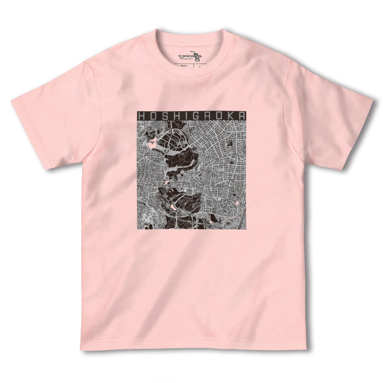 【星ヶ丘(愛知県)】地図柄ヘビーウェイトTシャツ
