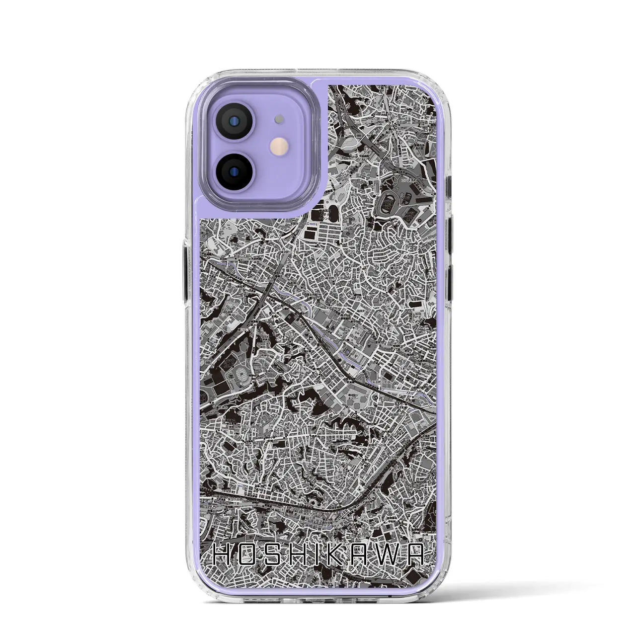 【星川(神奈川県)】地図柄iPhoneケース(MagSafeタイプ)