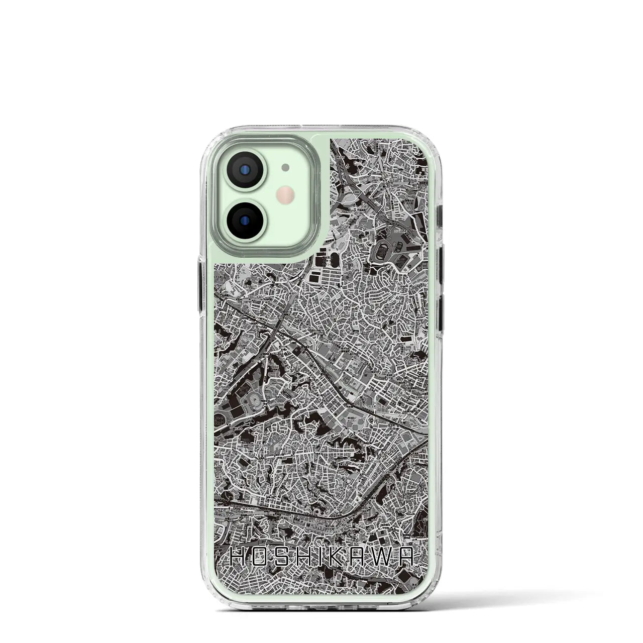 【星川(神奈川県)】地図柄iPhoneケース(MagSafeタイプ)