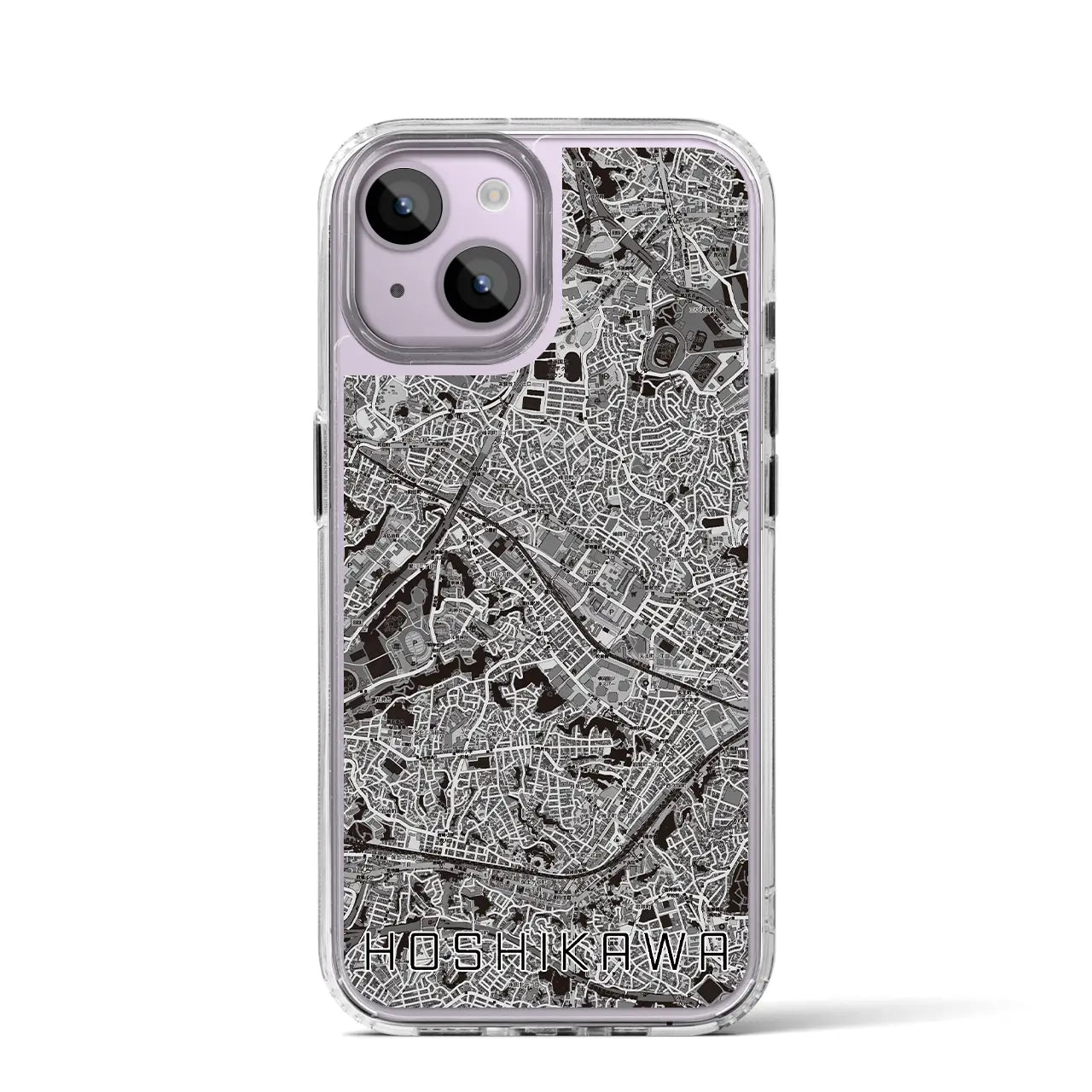 【星川(神奈川県)】地図柄iPhoneケース(MagSafeタイプ)