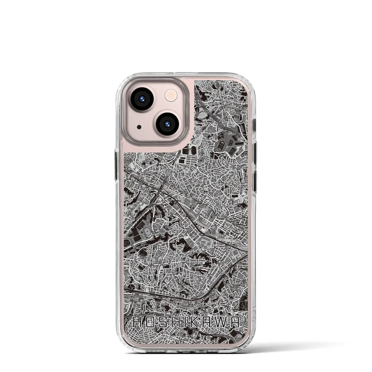 【星川(神奈川県)】地図柄iPhoneケース(MagSafeタイプ)