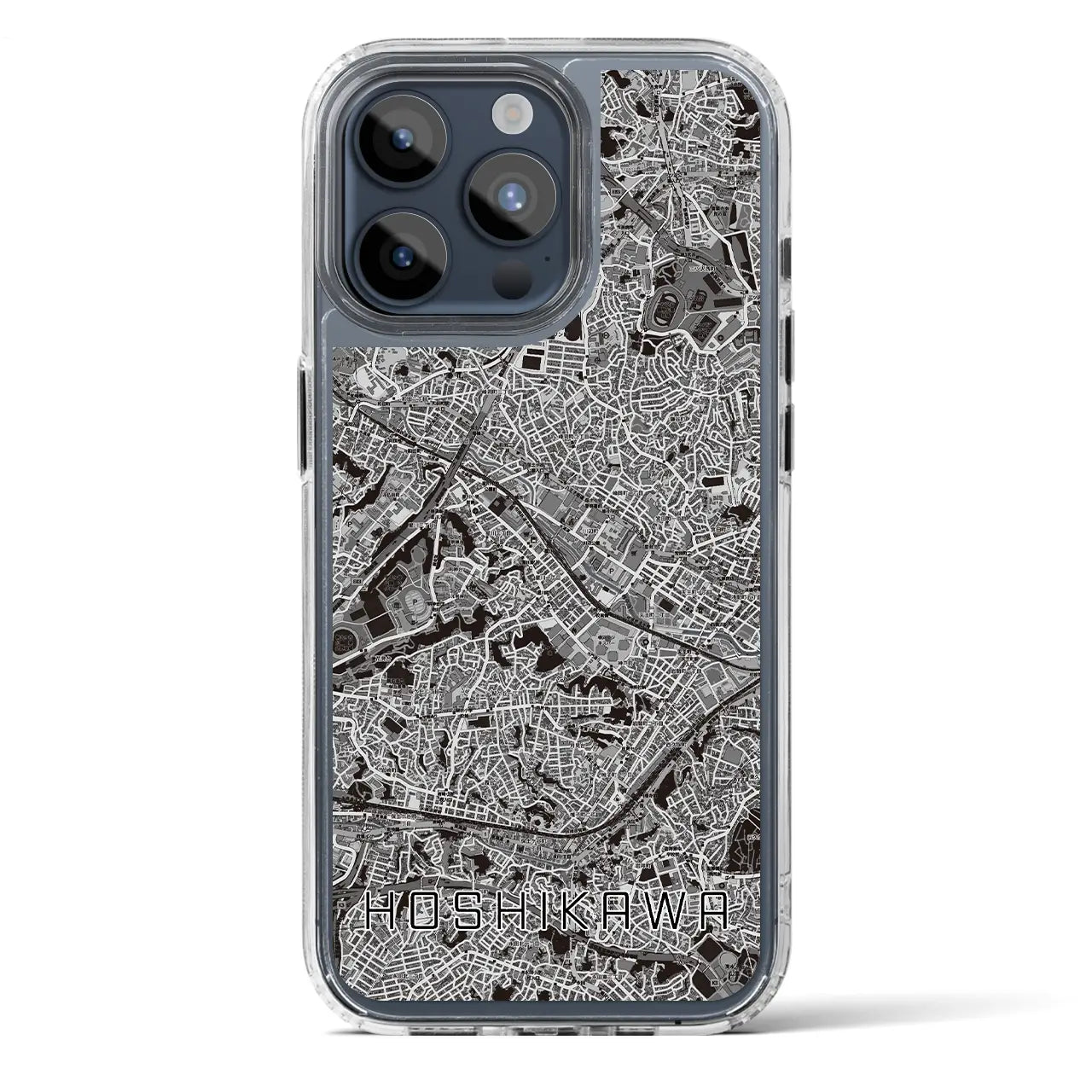 【星川(神奈川県)】地図柄iPhoneケース(MagSafeタイプ)