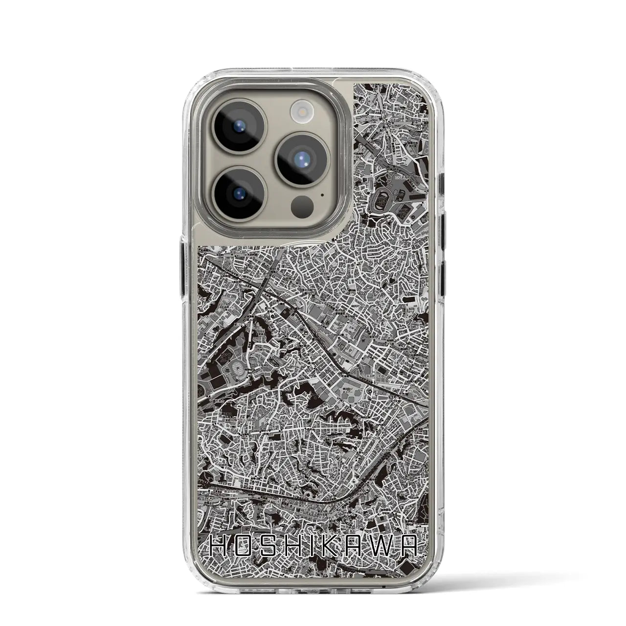 【星川(神奈川県)】地図柄iPhoneケース(MagSafeタイプ)