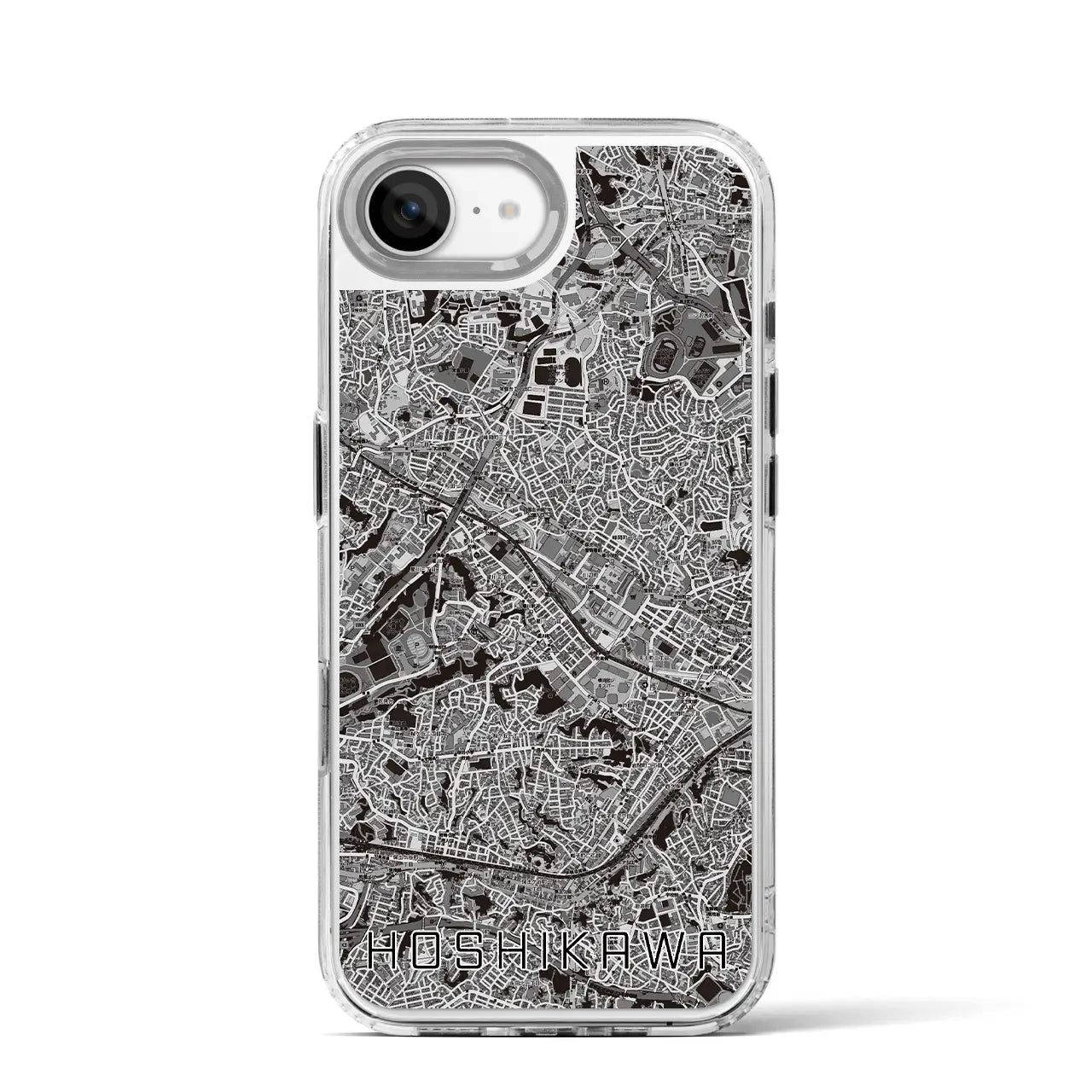 【星川(神奈川県)】地図柄iPhoneケース(MagSafeタイプ)