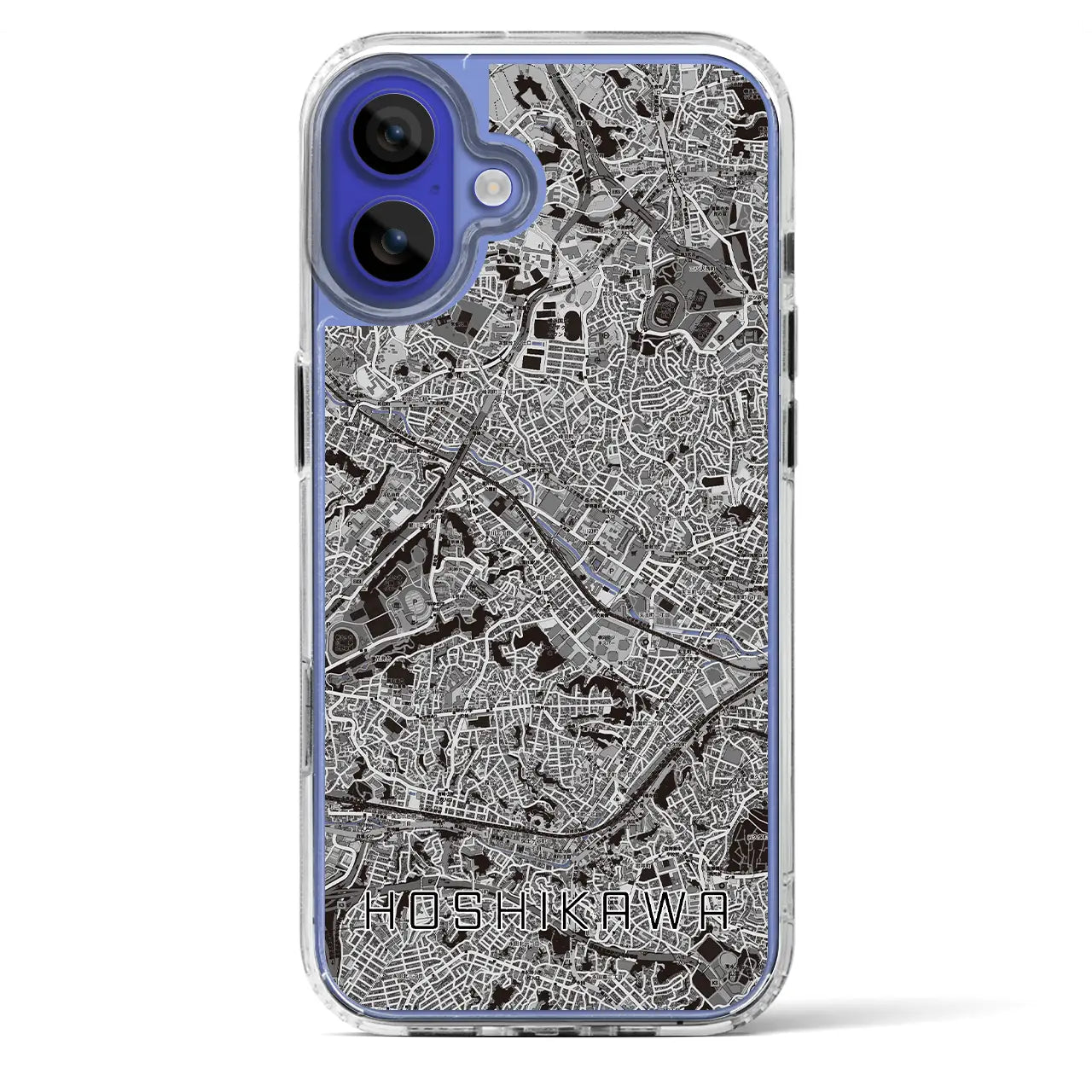 【星川(神奈川県)】地図柄iPhoneケース(MagSafeタイプ)