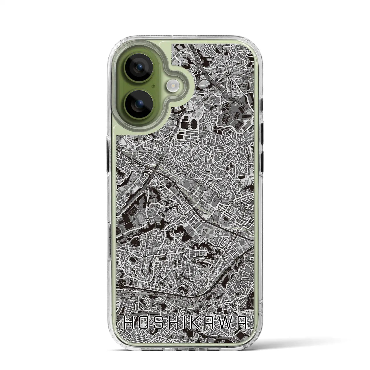 【星川(神奈川県)】地図柄iPhoneケース(MagSafeタイプ)