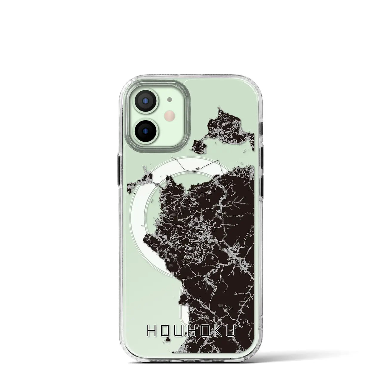 【豊北(山口県)】地図柄iPhoneケース(MagSafeタイプ)