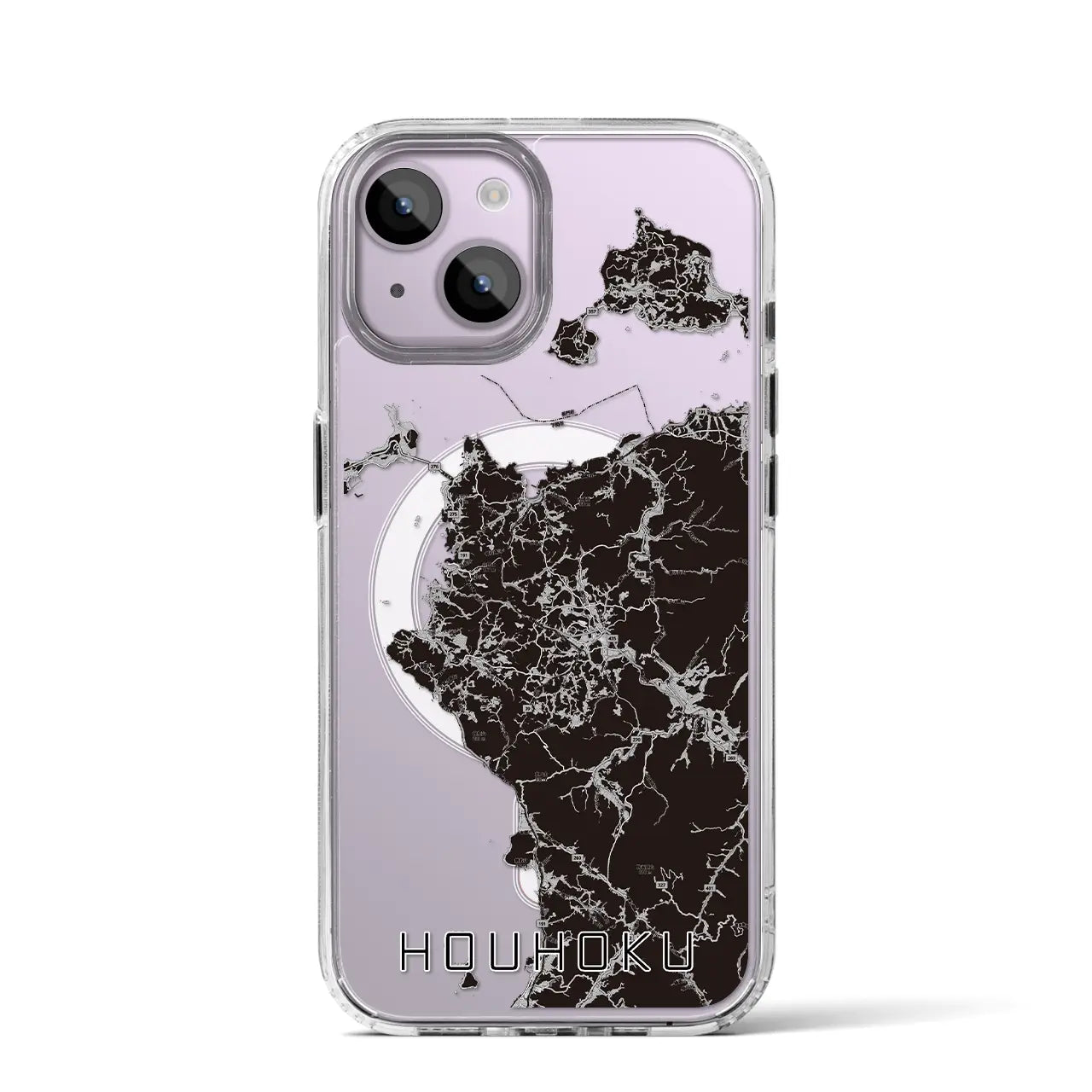【豊北(山口県)】地図柄iPhoneケース(MagSafeタイプ)