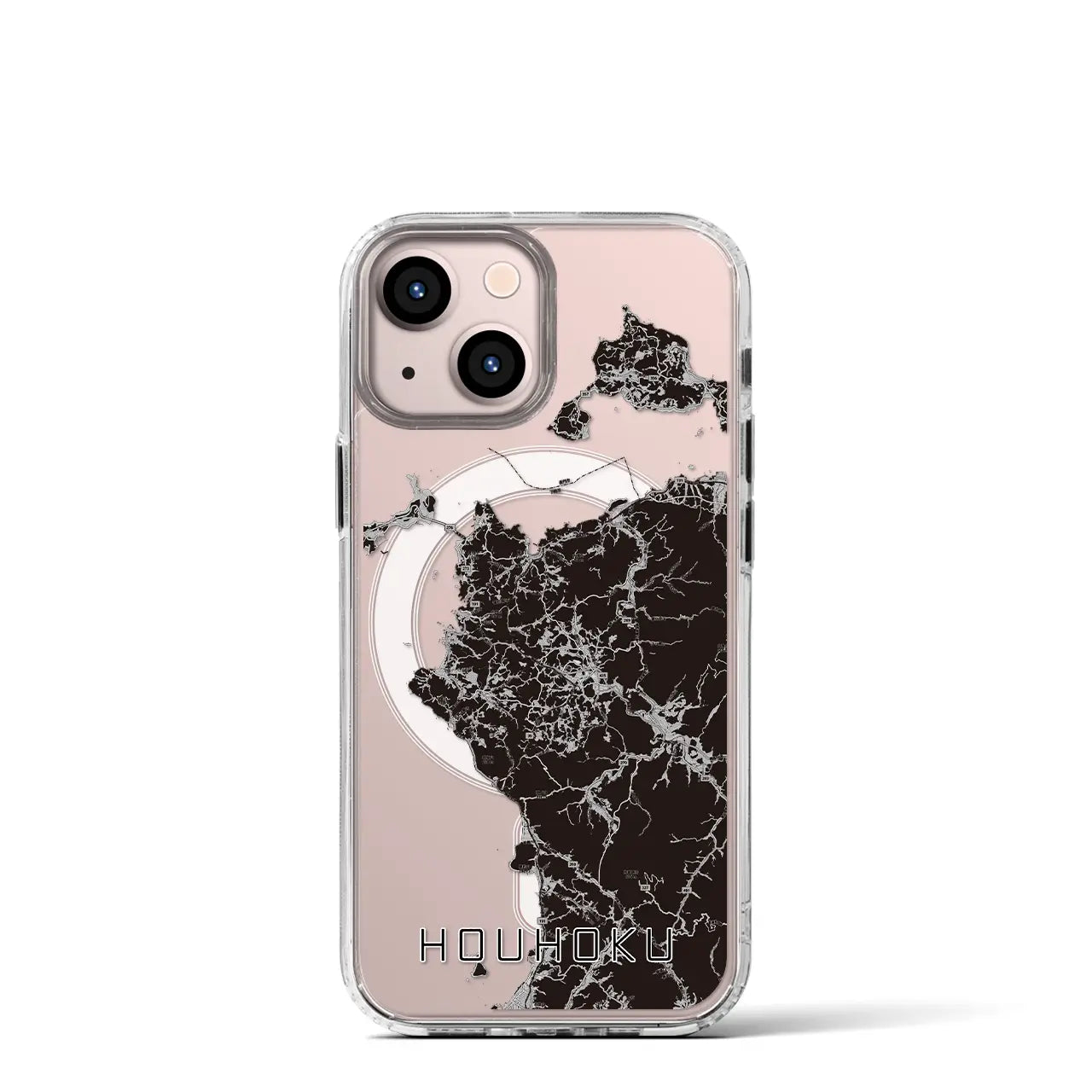 【豊北(山口県)】地図柄iPhoneケース(MagSafeタイプ)
