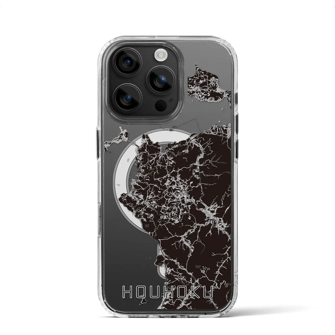 【豊北(山口県)】地図柄iPhoneケース(MagSafeタイプ)