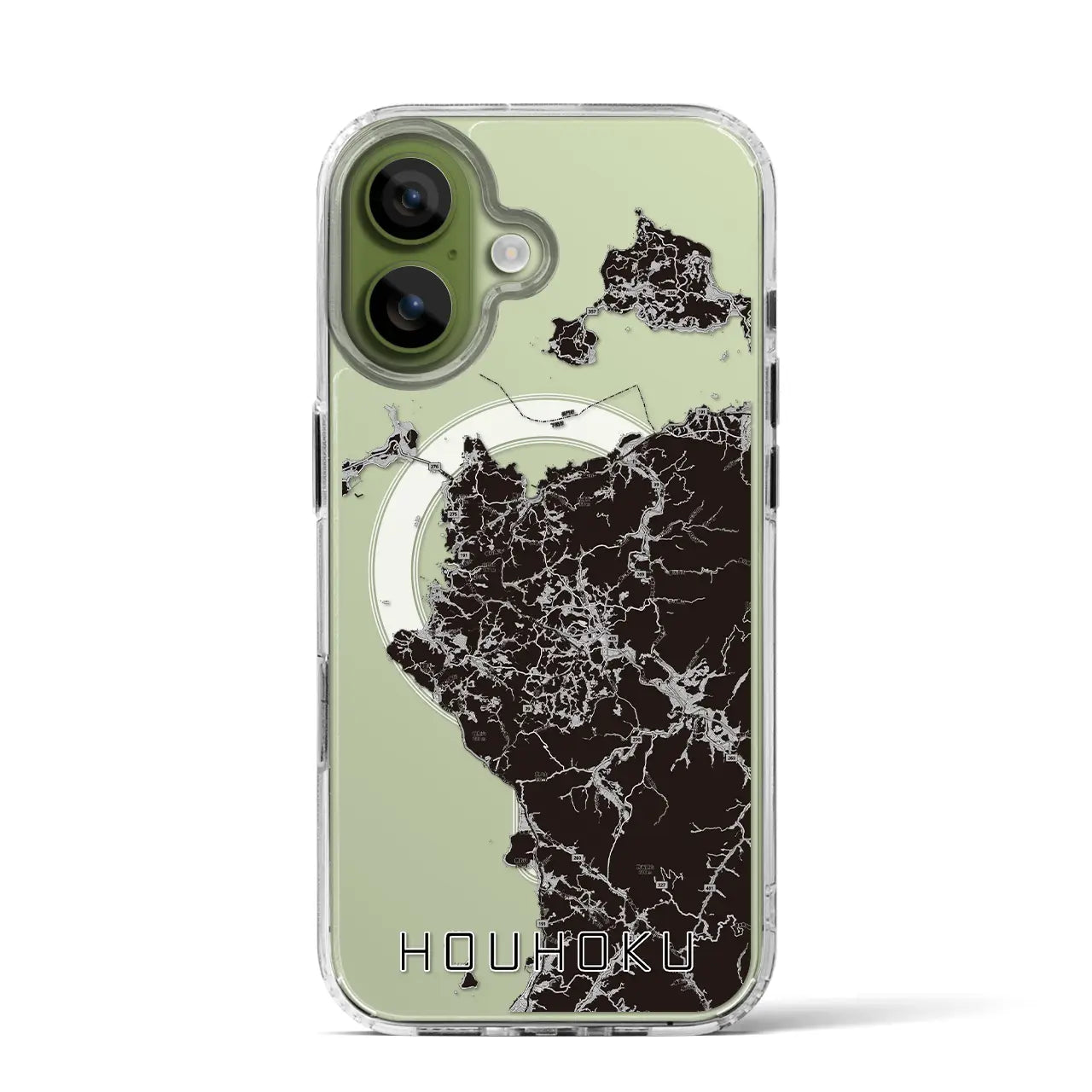 【豊北(山口県)】地図柄iPhoneケース(MagSafeタイプ)