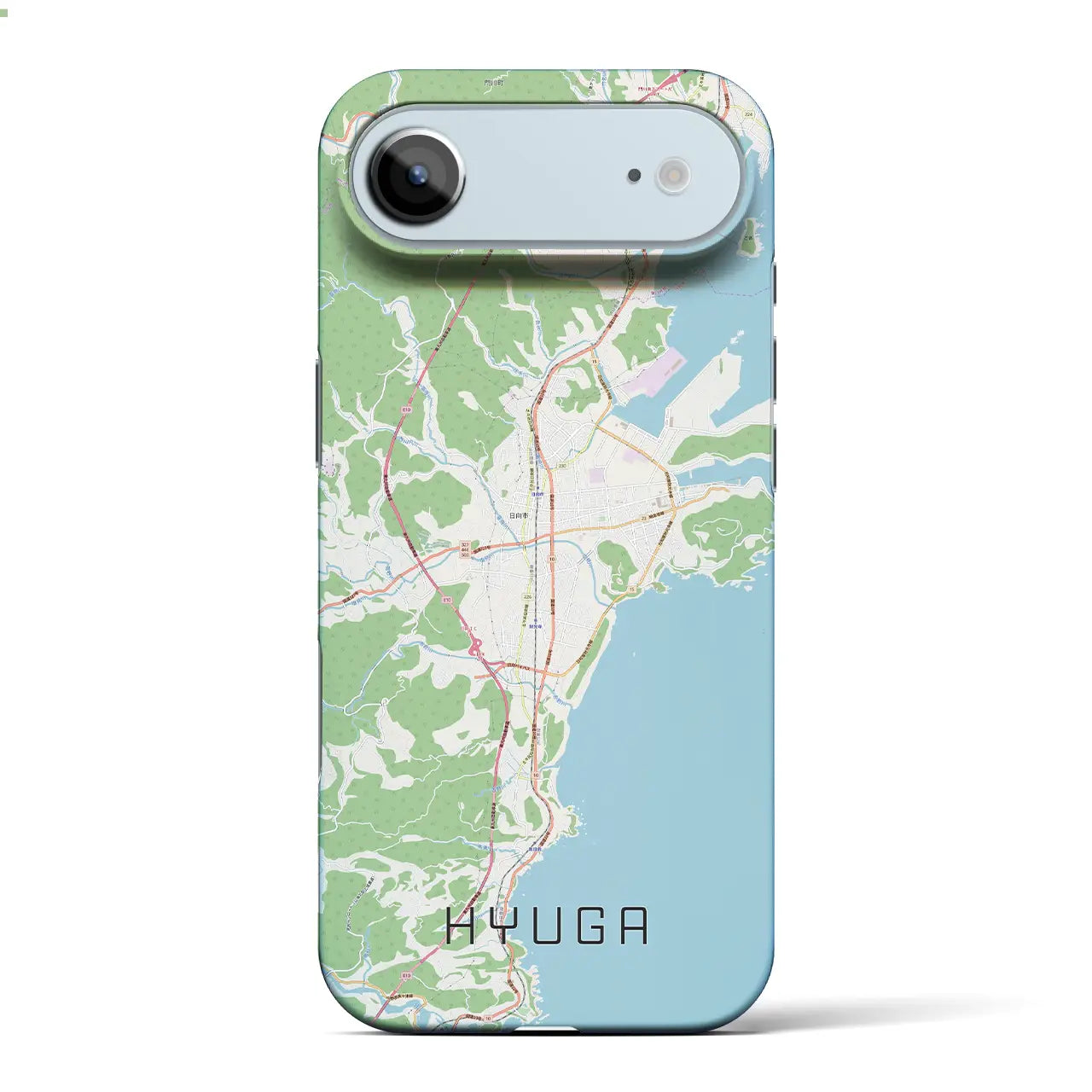 日向（宮崎県）】地図柄iPhoneケース（バックカバータイプ） – クロス