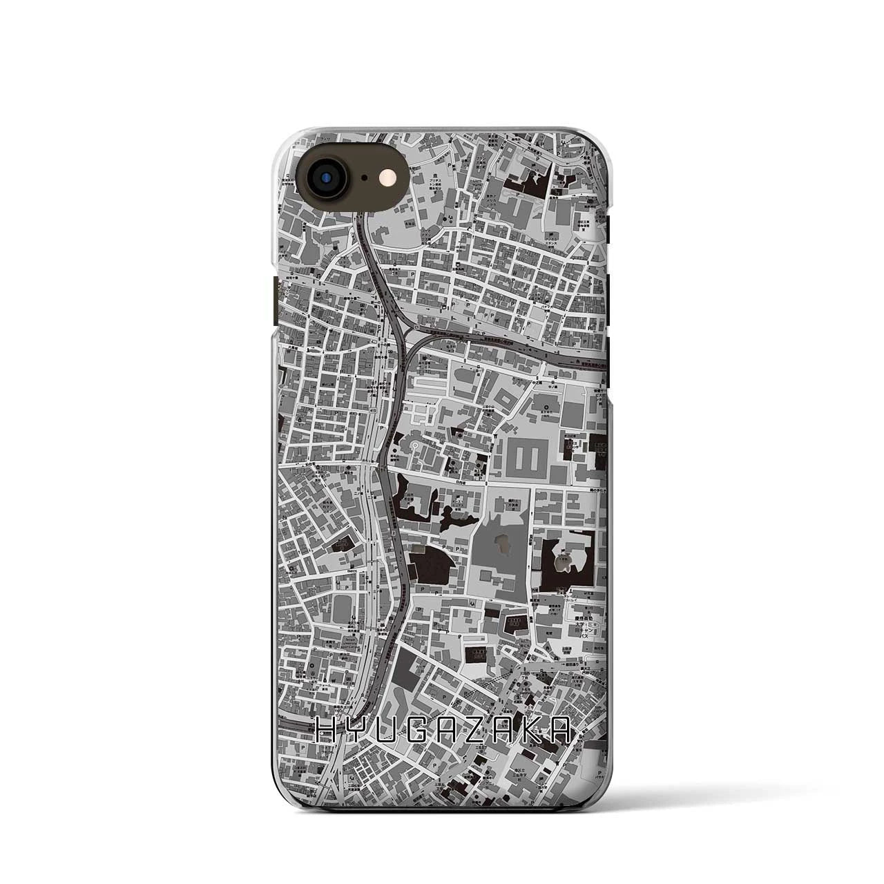 【日向坂(東京都)】地図柄iPhoneケース(クリアタイプ)