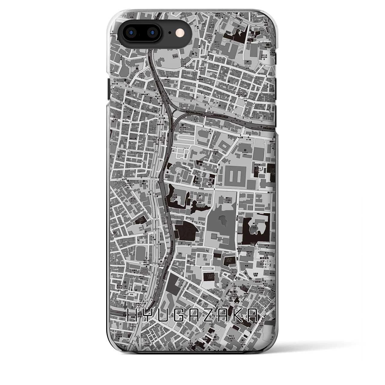 【日向坂(東京都)】地図柄iPhoneケース(クリアタイプ)