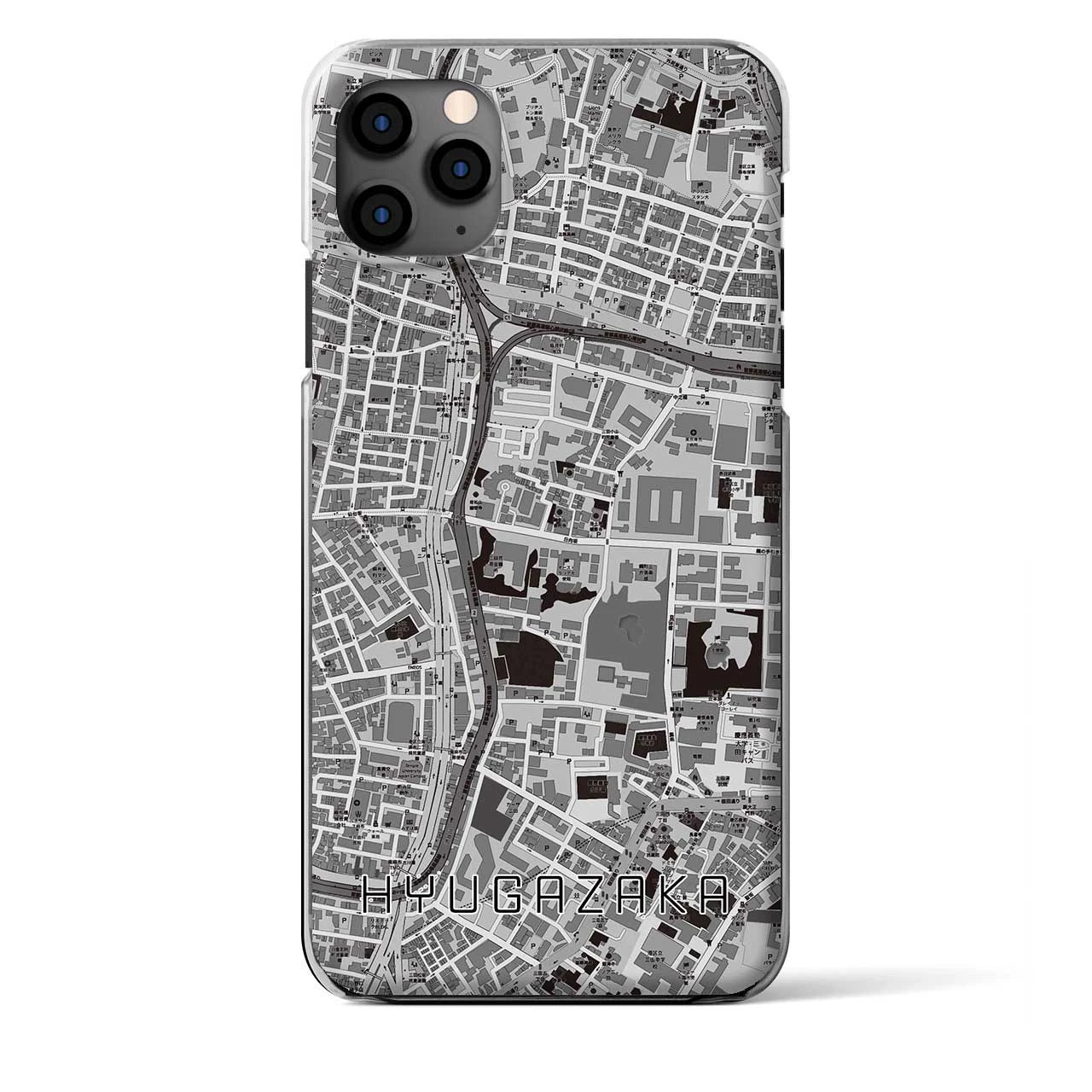 【日向坂(東京都)】地図柄iPhoneケース(クリアタイプ)