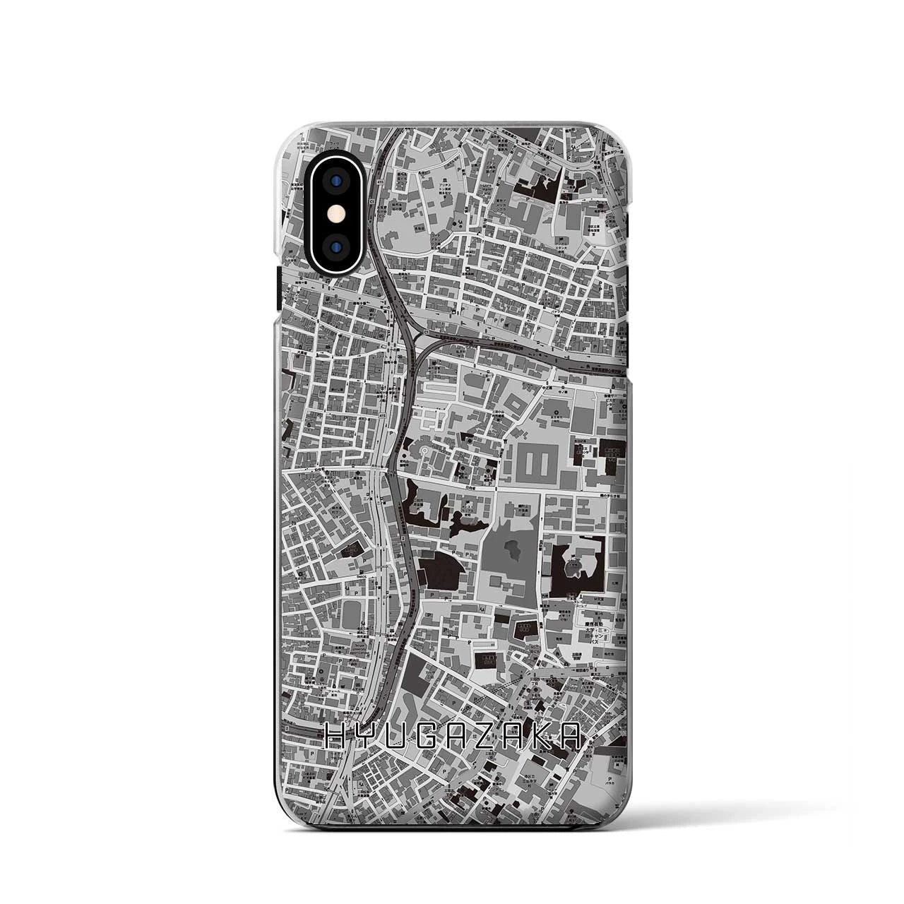 【日向坂(東京都)】地図柄iPhoneケース(クリアタイプ)