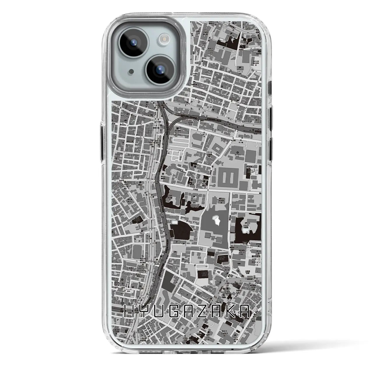 【日向坂(東京都)】地図柄iPhoneケース(MagSafeタイプ)