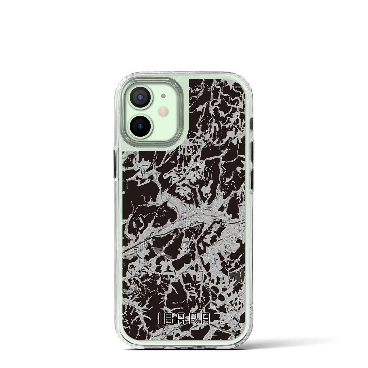 【井原(岡山県)】地図柄iPhoneケース(MagSafeタイプ)