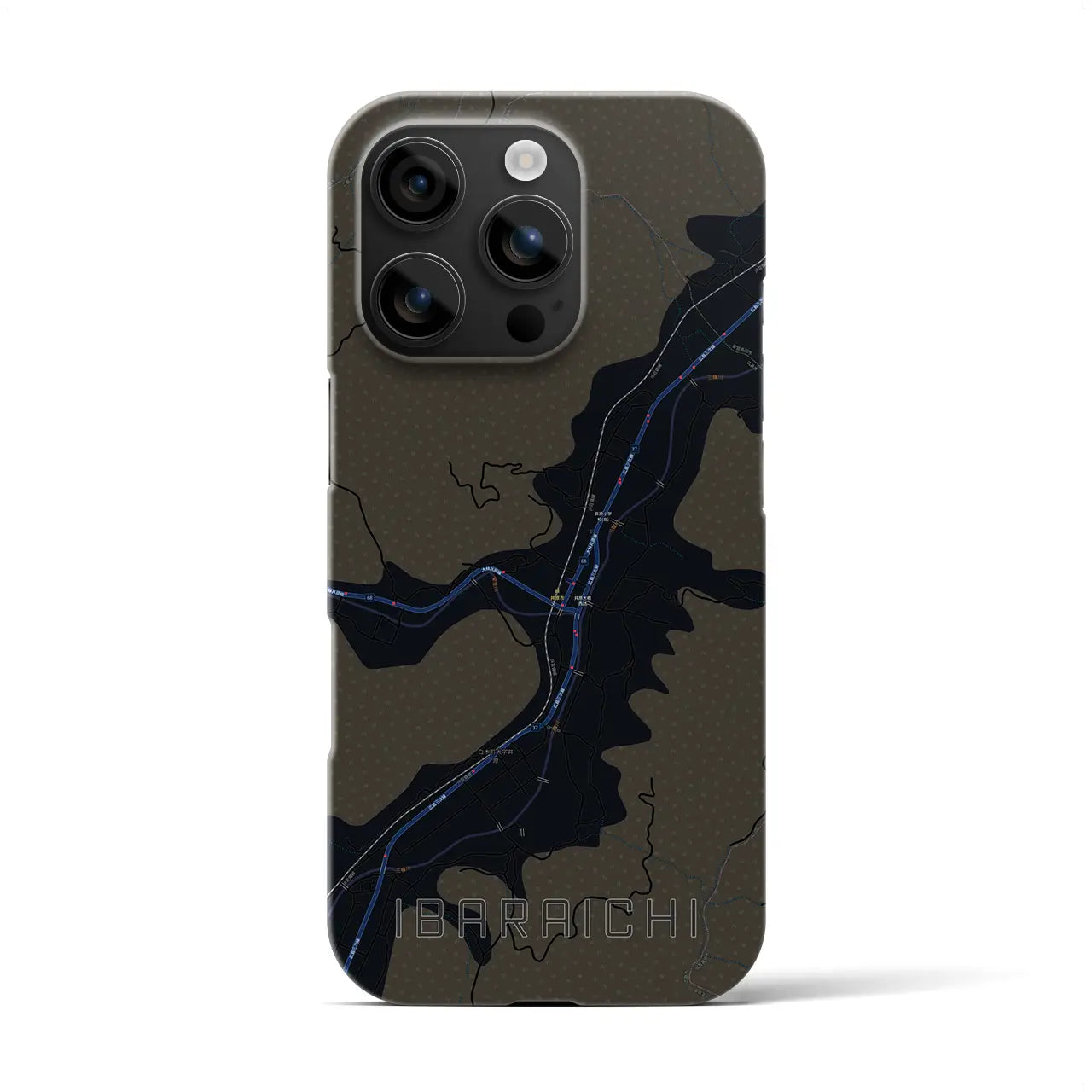 【井原市(広島県)】地図柄iPhoneケース(バックカバータイプ)