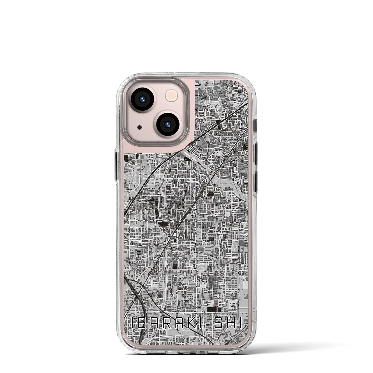 【茨木市(大阪府)】地図柄iPhoneケース(MagSafeタイプ)