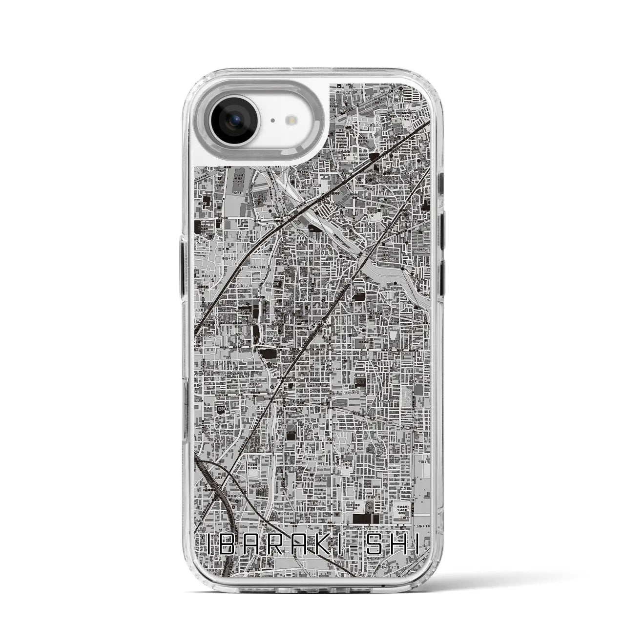 【茨木市(大阪府)】地図柄iPhoneケース(MagSafeタイプ)