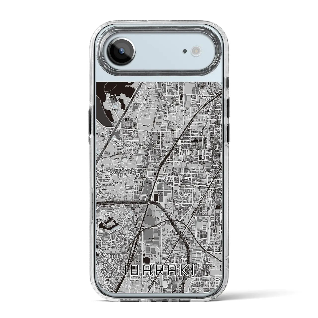 【茨木(大阪府)】地図柄iPhoneケース(MagSafeタイプ)