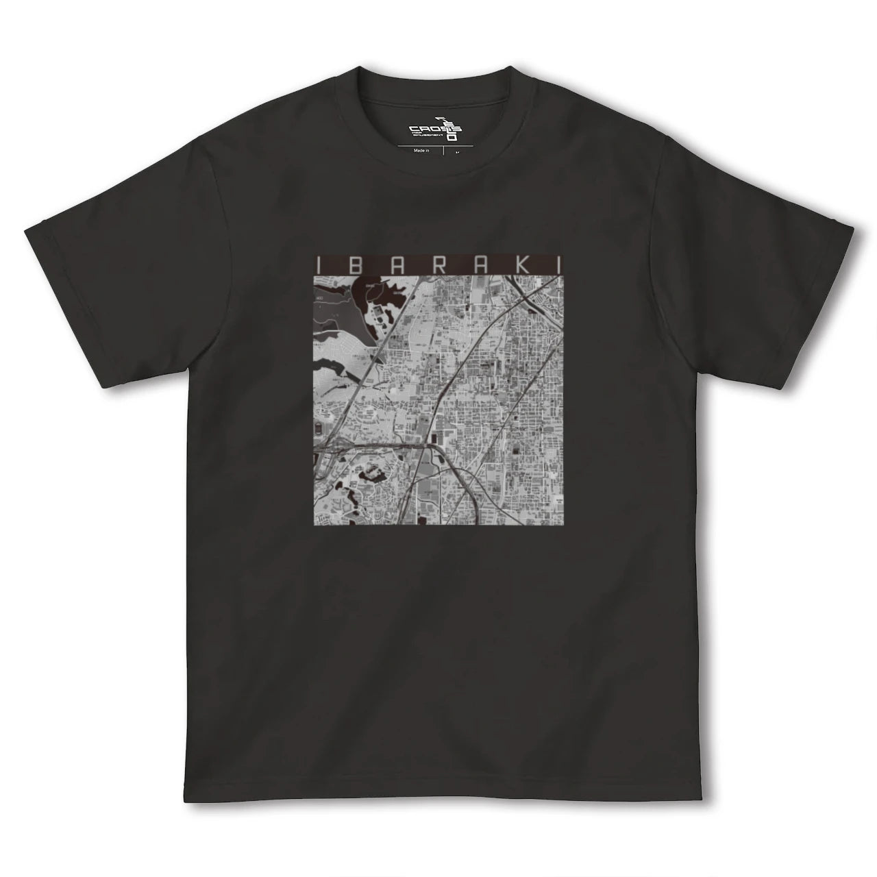 【茨木(大阪府)】地図柄ヘビーウェイトTシャツ