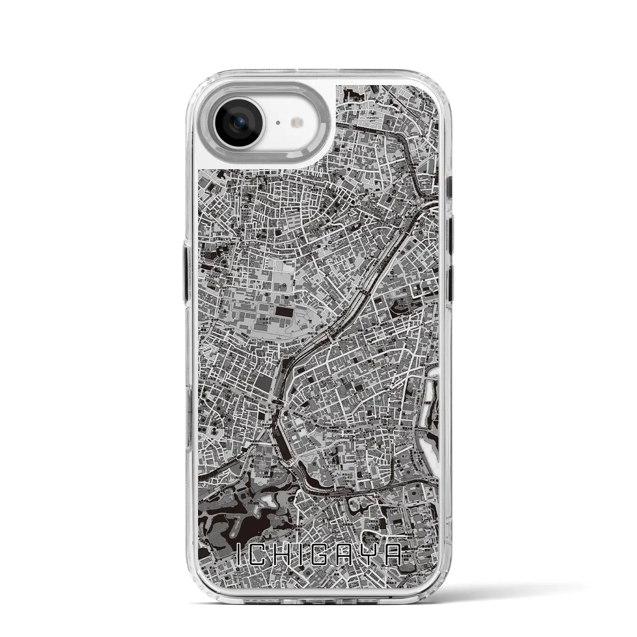 【市ケ谷(東京都)】地図柄iPhoneケース(MagSafeタイプ)