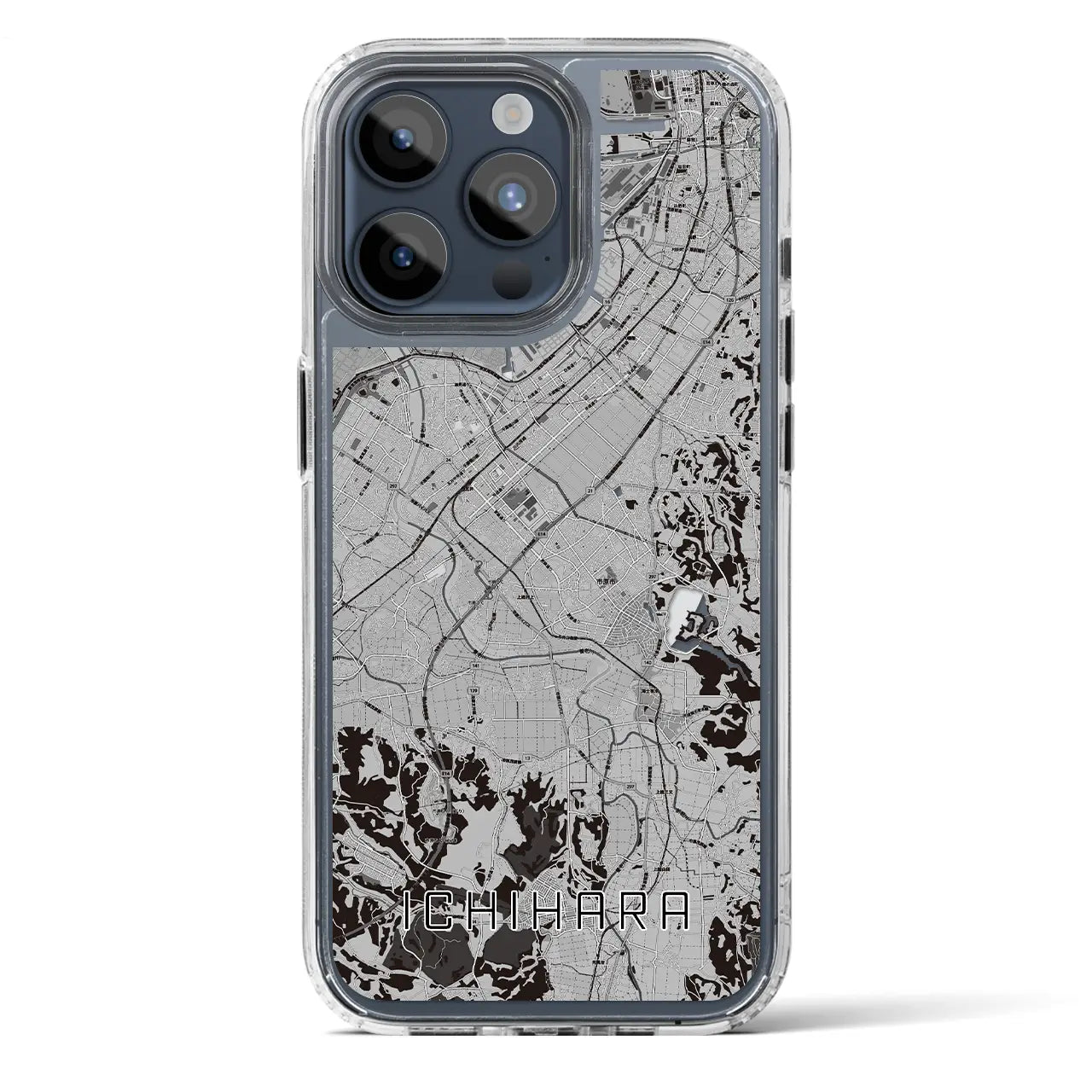 【市原(千葉県)】地図柄iPhoneケース(MagSafeタイプ)