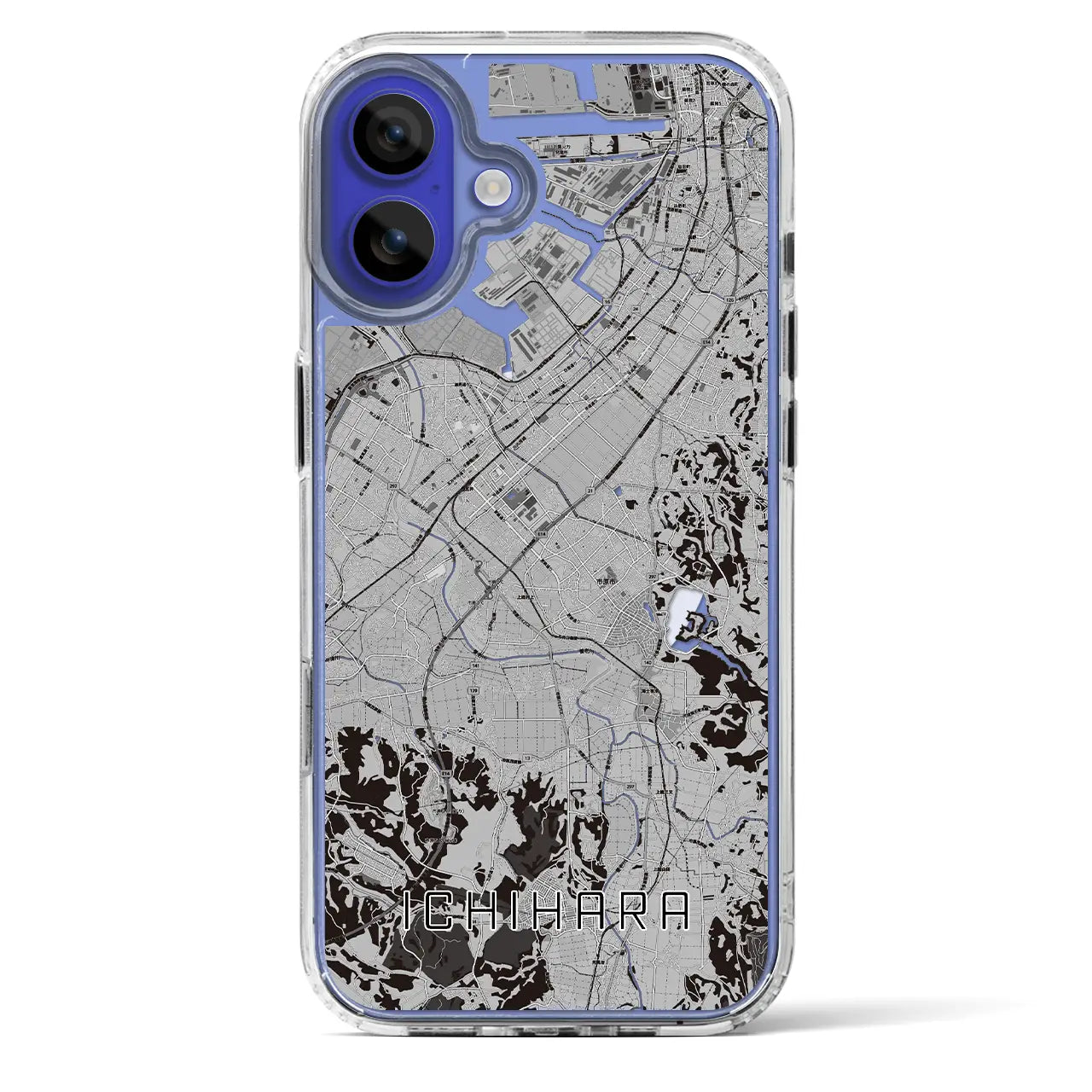 【市原(千葉県)】地図柄iPhoneケース(MagSafeタイプ)