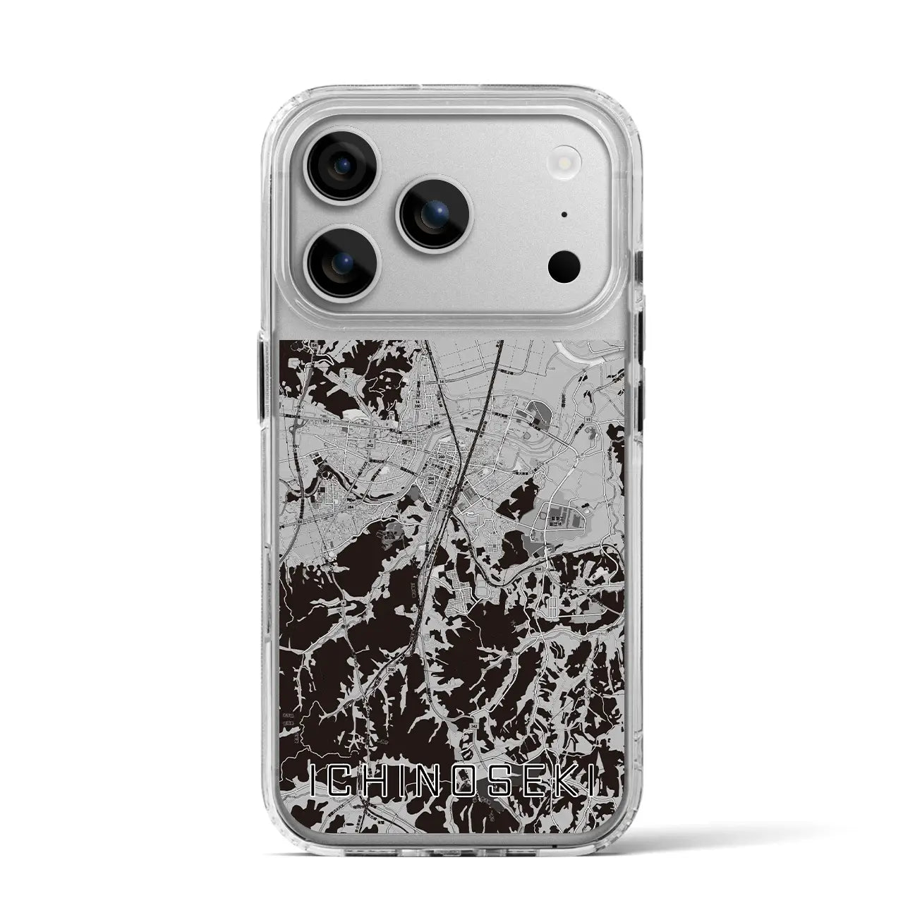 【一関(岩手県)】地図柄iPhoneケース(MagSafeタイプ)